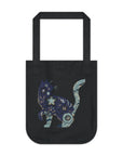 Purrfect: Organic Market Tote (Black)