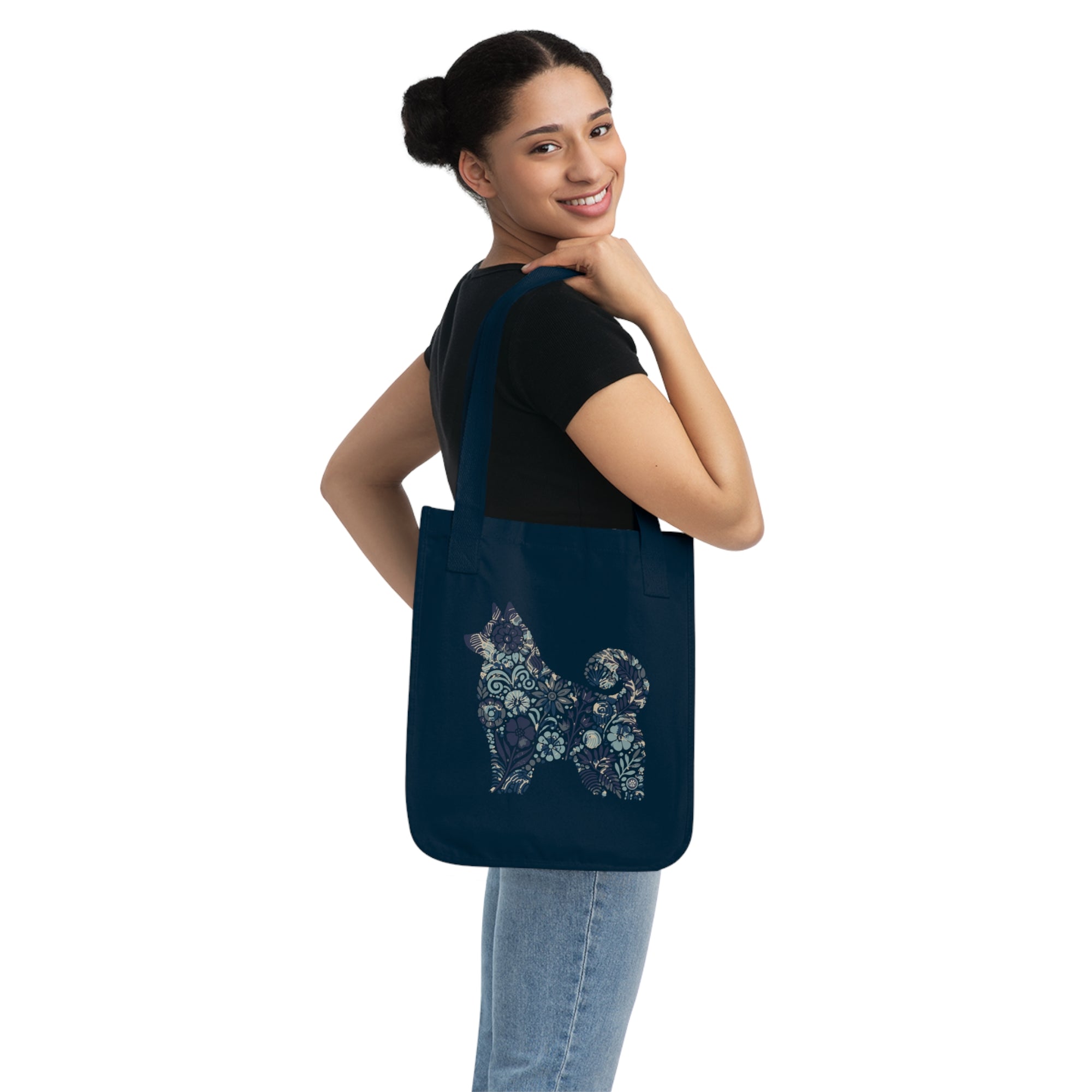 Wagnificent: Organic Market Tote (Navy)