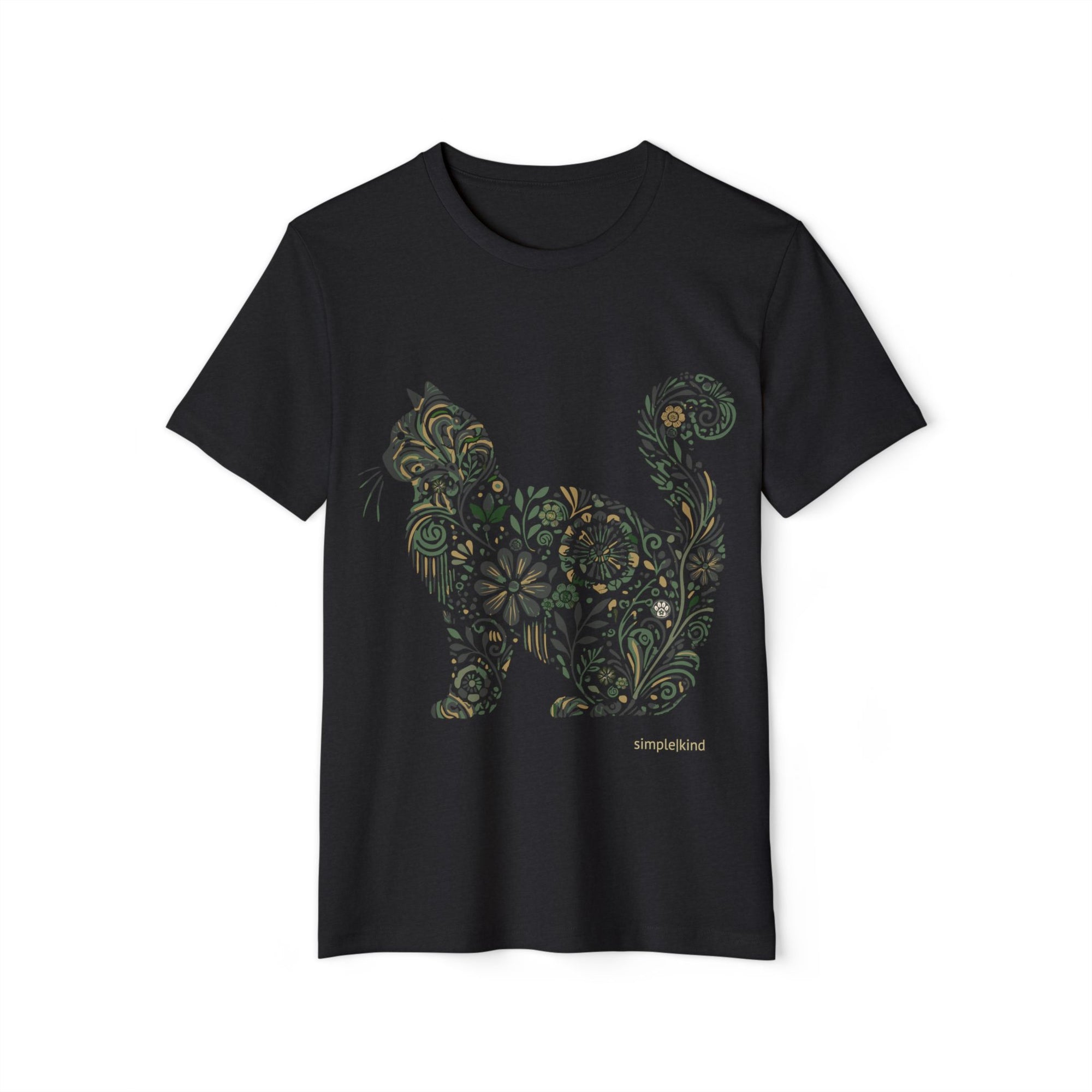 Catflix &amp; Chill: Organic+Recycled Unisex Eco-Tee