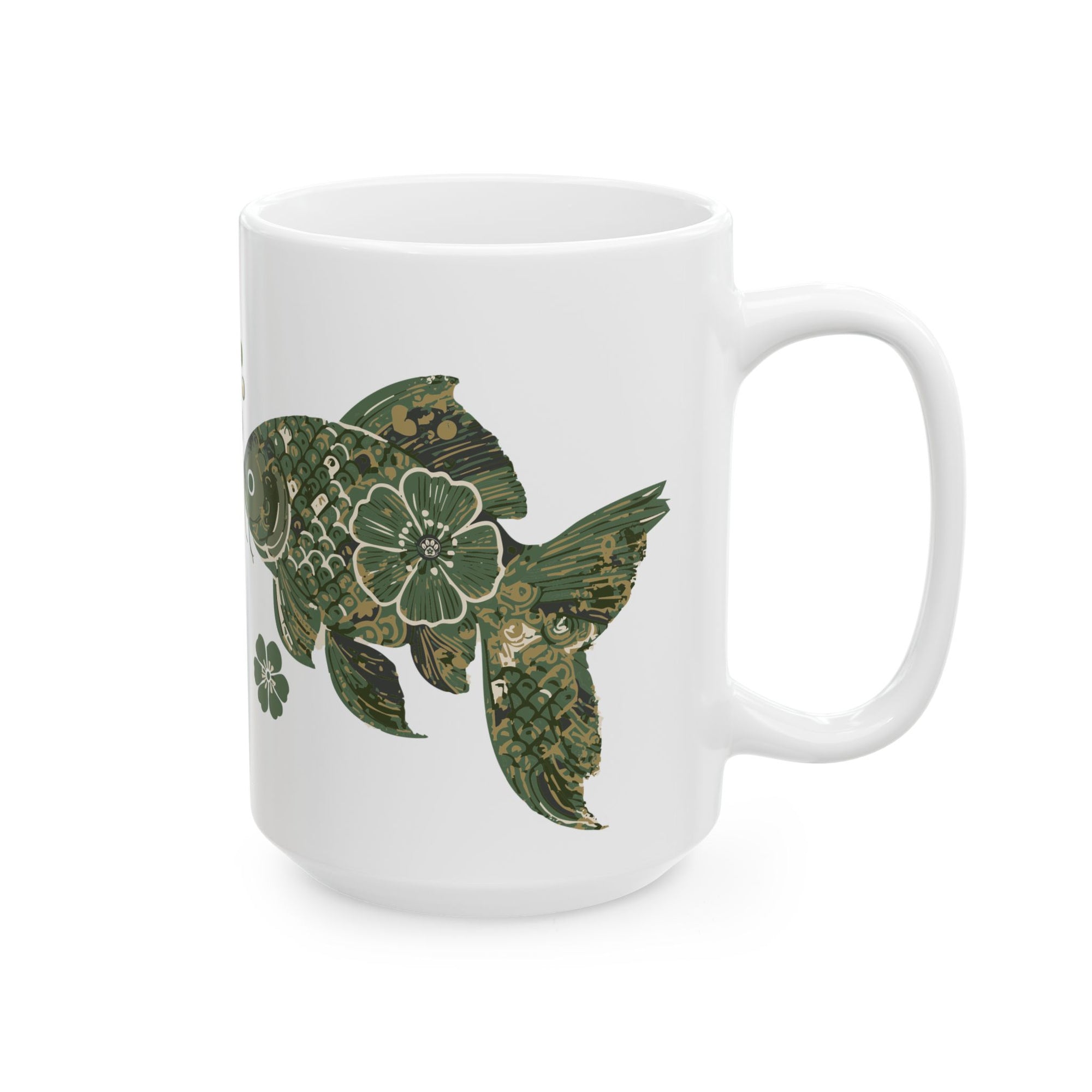 Fishionista: Right-Handed Mug