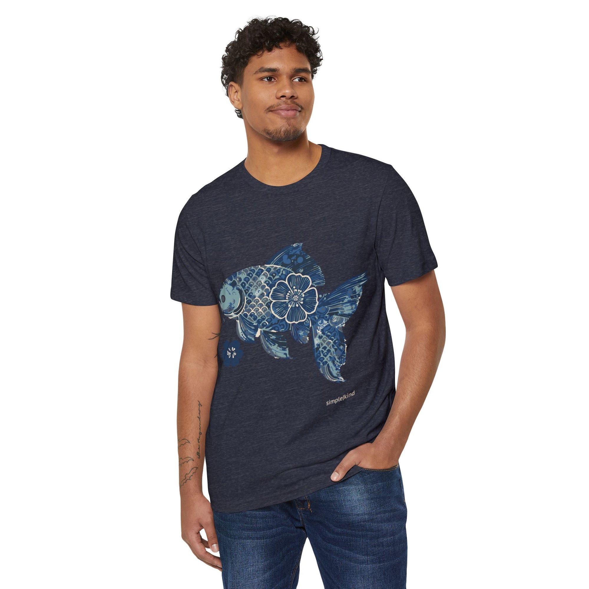 Fishionista: Organic+Recycled Unisex Eco-Tee