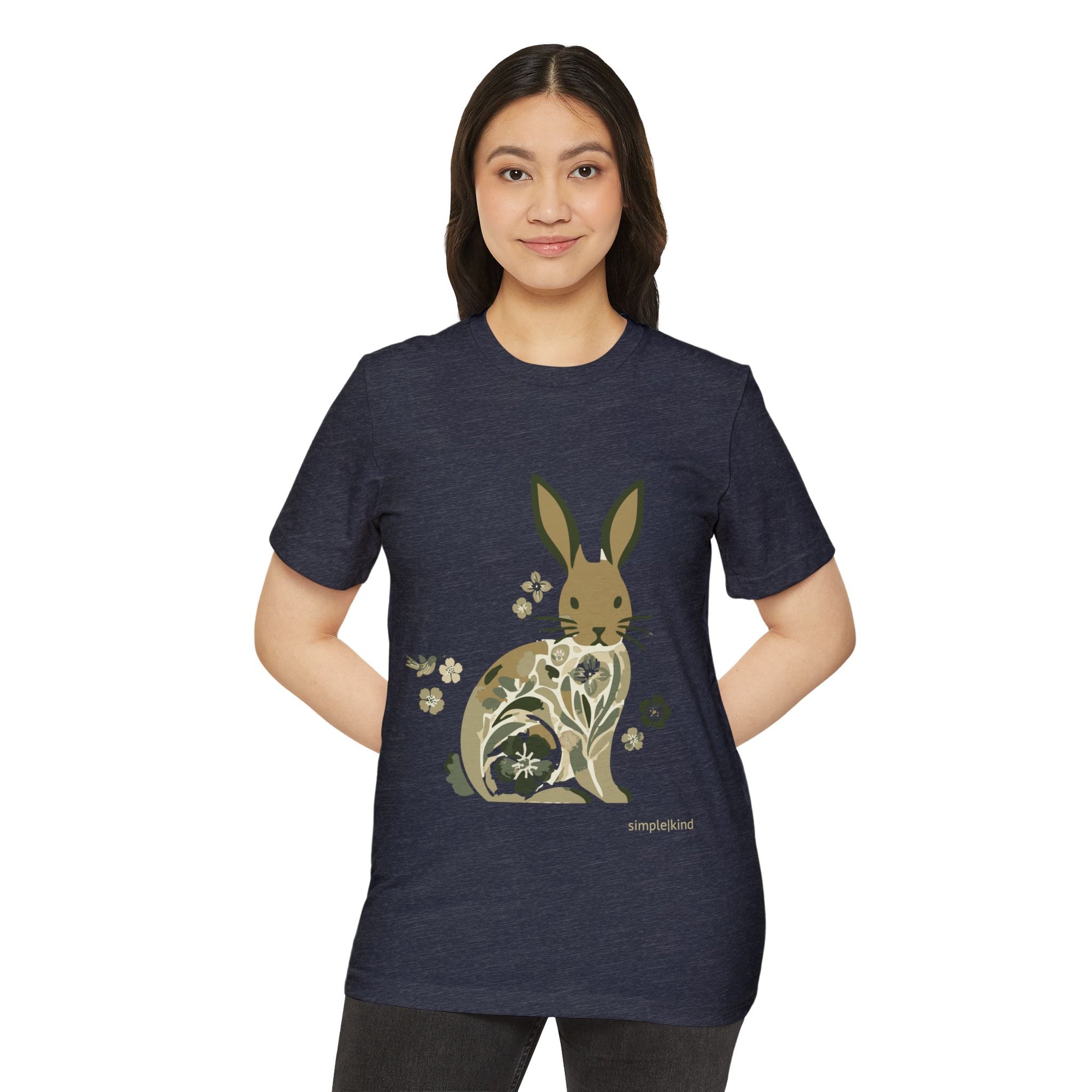 Rabbitat: Organic+Recycled Unisex Eco-Tee
