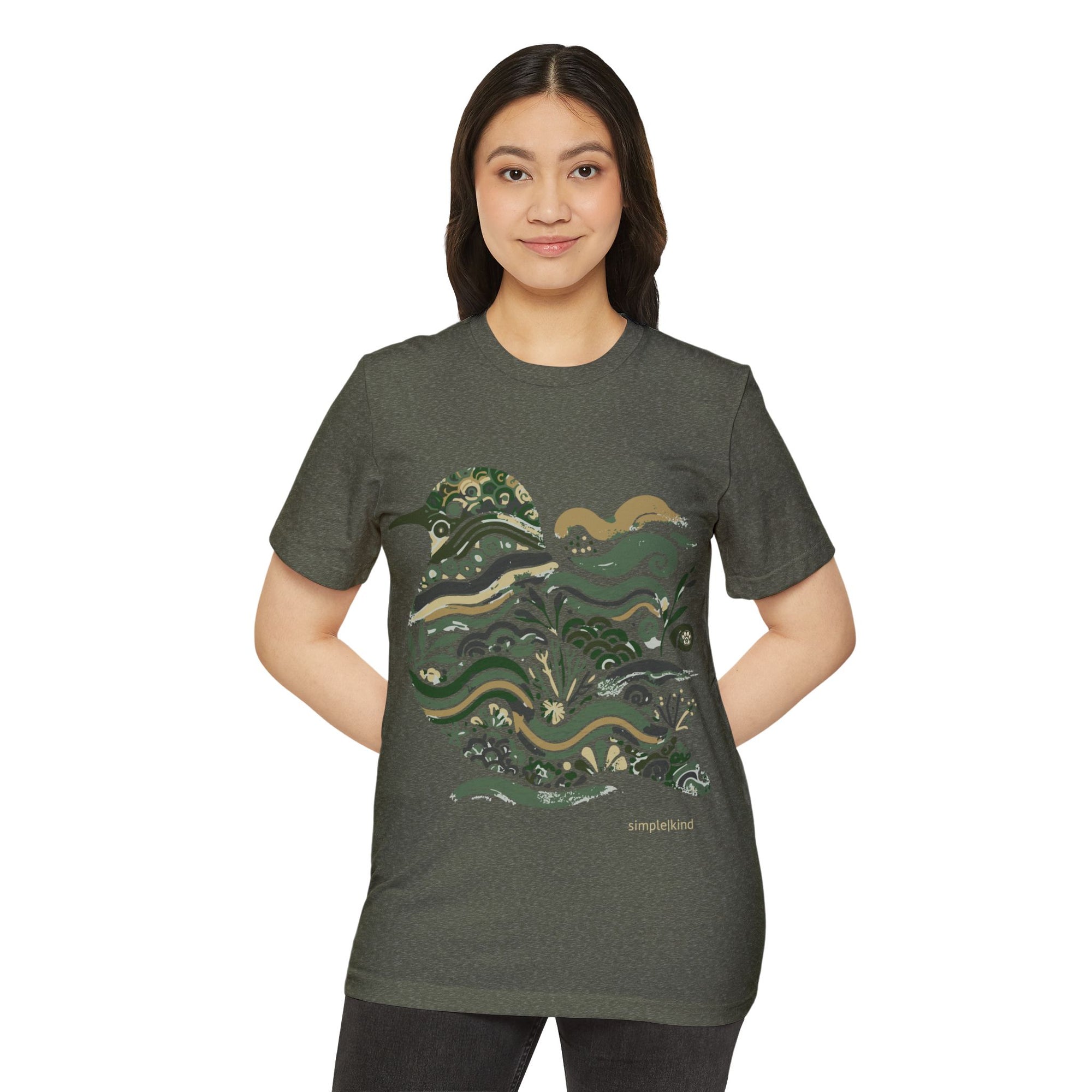 Featherweather: Organic+Recycled Unisex Eco-Tee