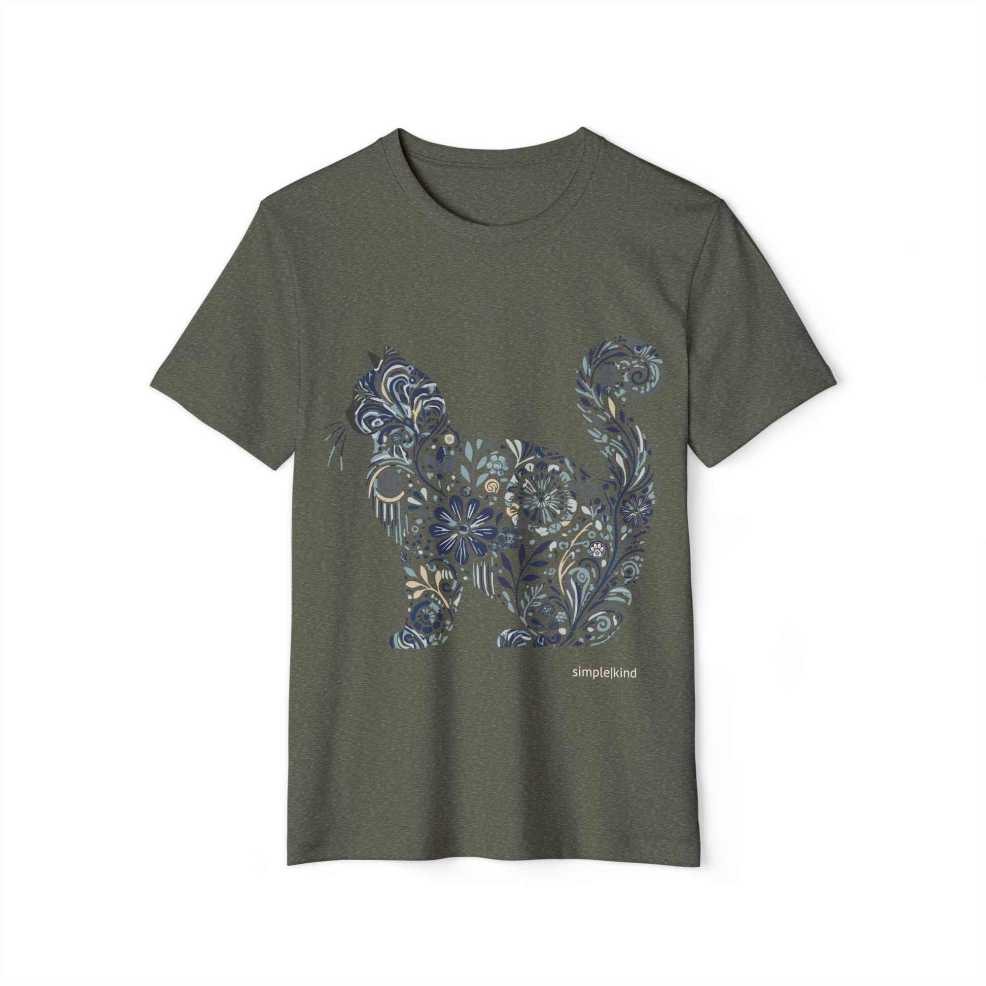 Catflix &amp; Chill: Organic+Recycled Unisex Eco-Tee