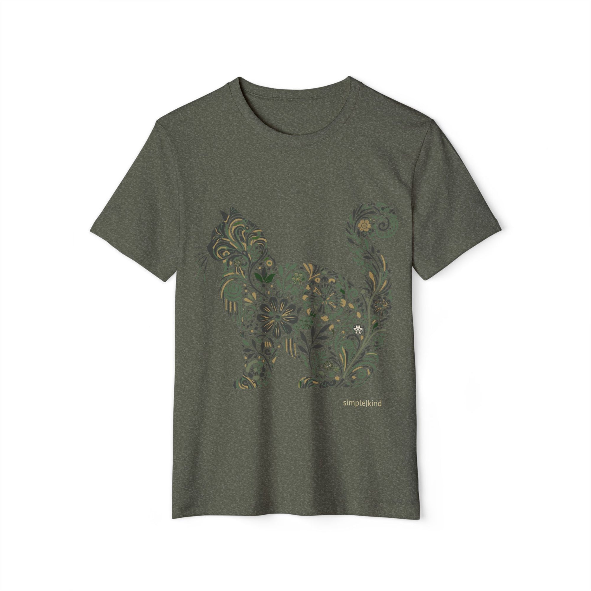 Catflix &amp; Chill: Organic+Recycled Unisex Eco-Tee