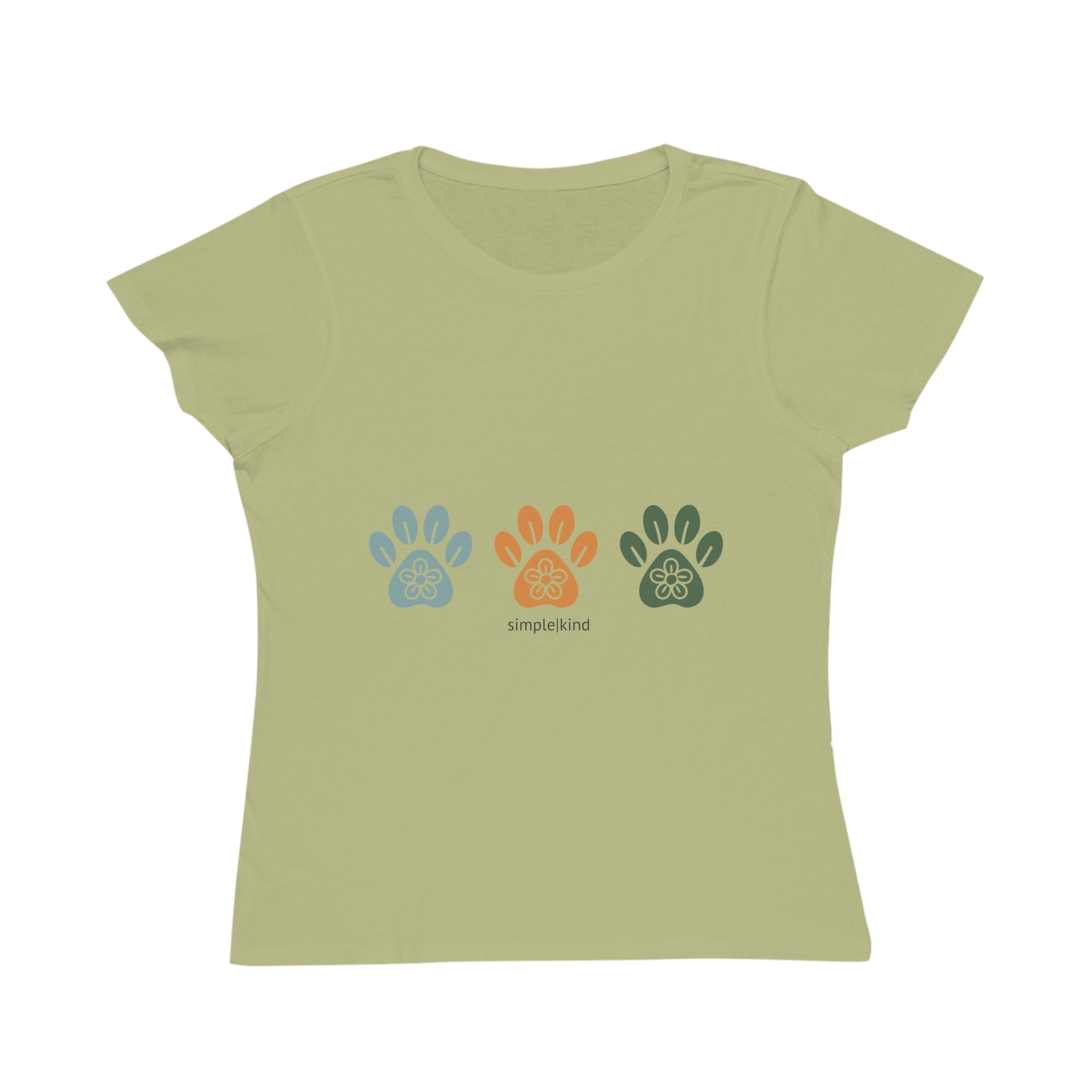 Simple Paws: Organic Cotton Women's Tee