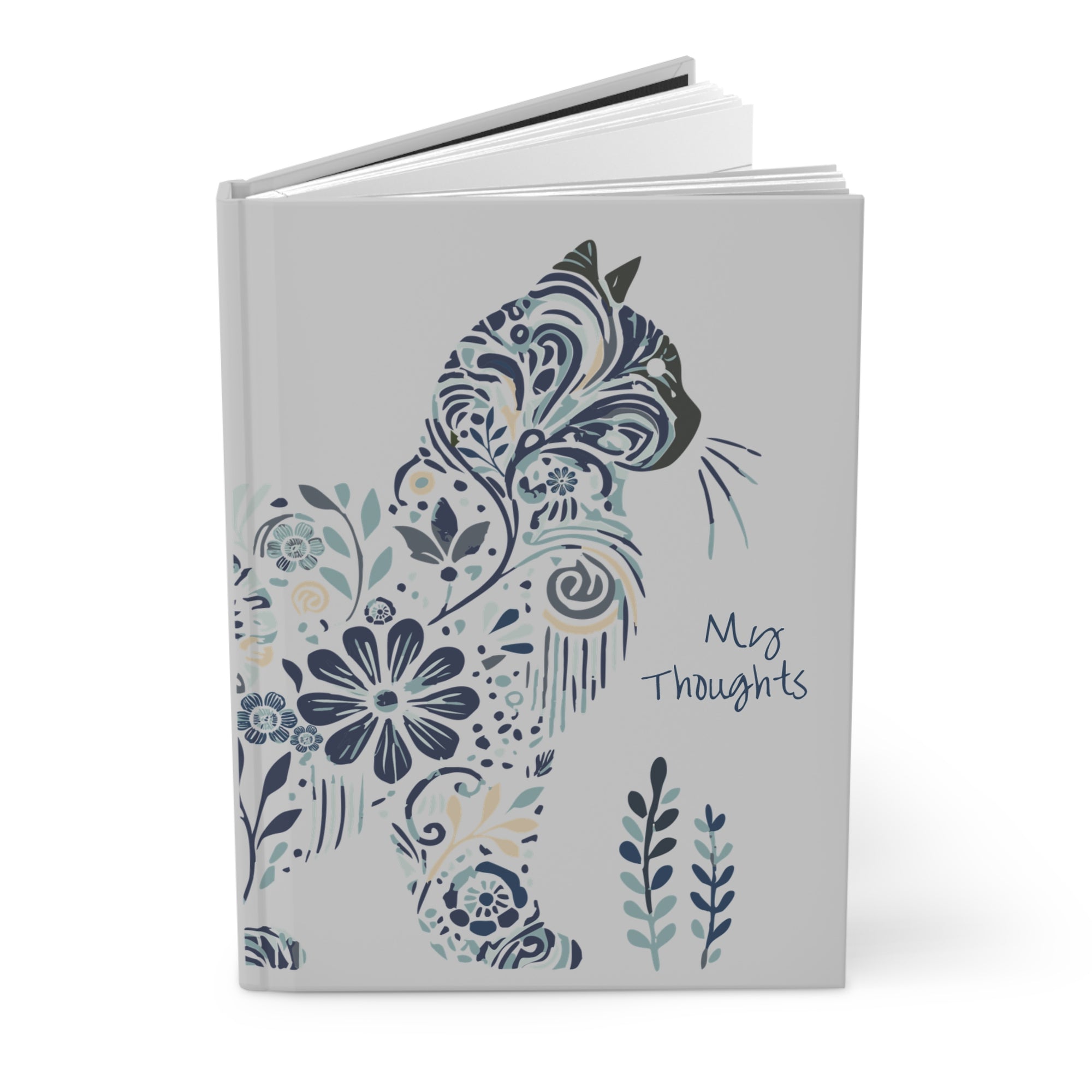 Catflix &amp; Chill: Hardcover Matte Journal