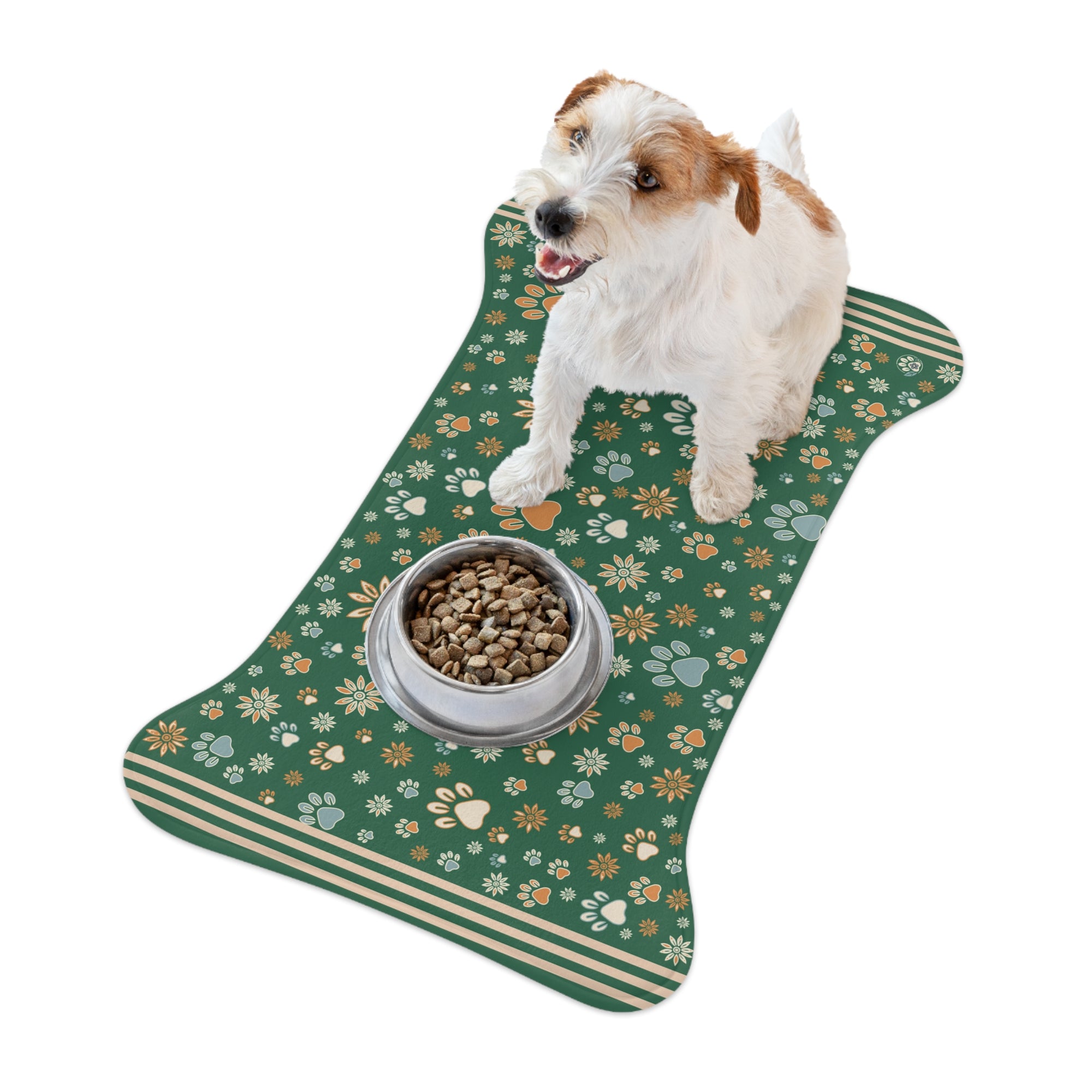 Wildbloom Walk: Fish / Bone Pet Feeding (or napping) Mat