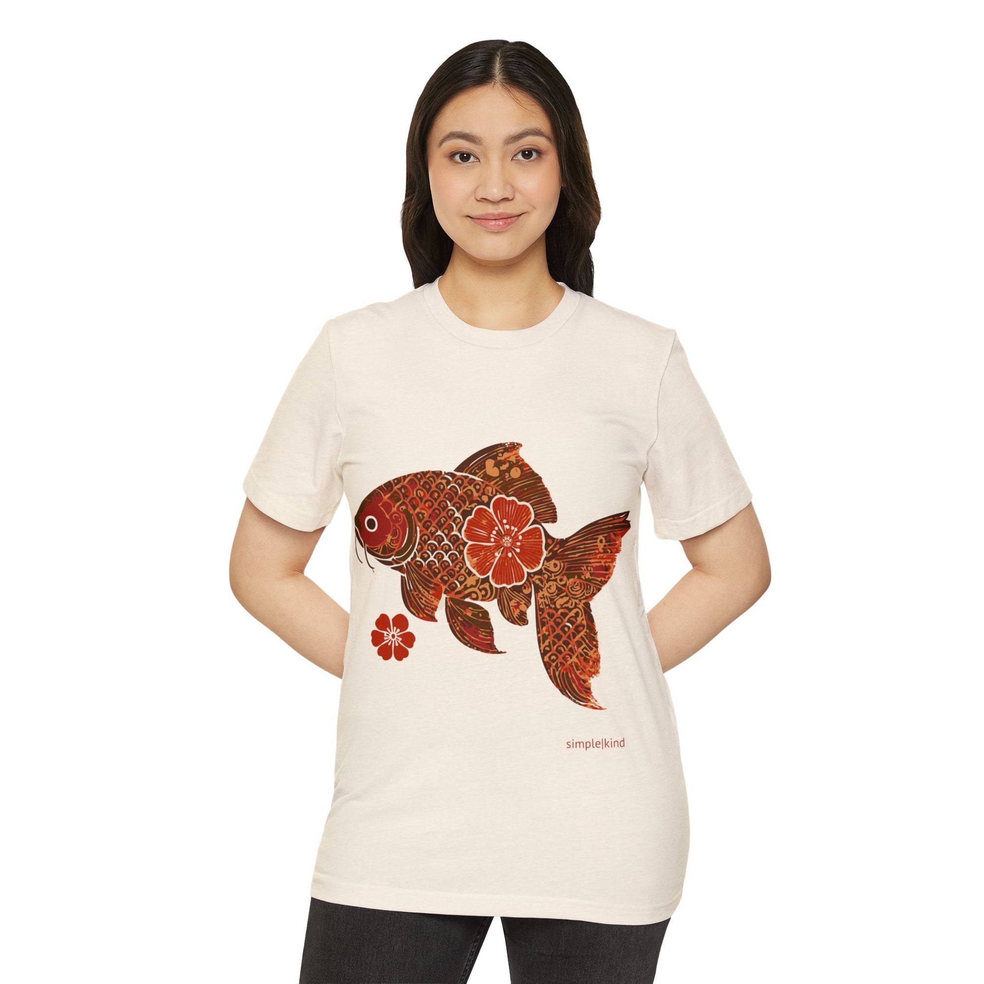 Fishionista: Organic+Recycled Unisex Eco-Tee