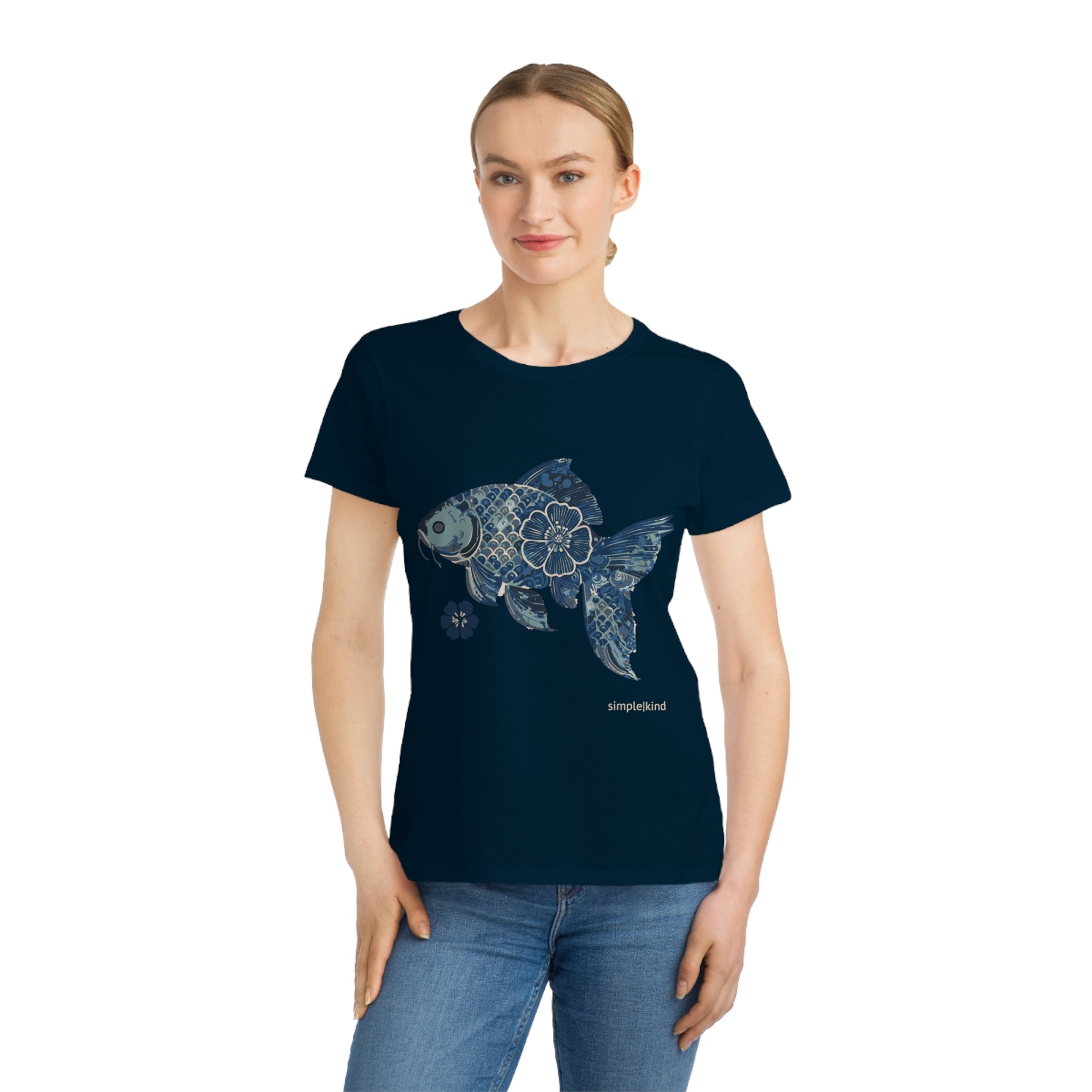 Fishionista: Organic Cotton Women's Tee