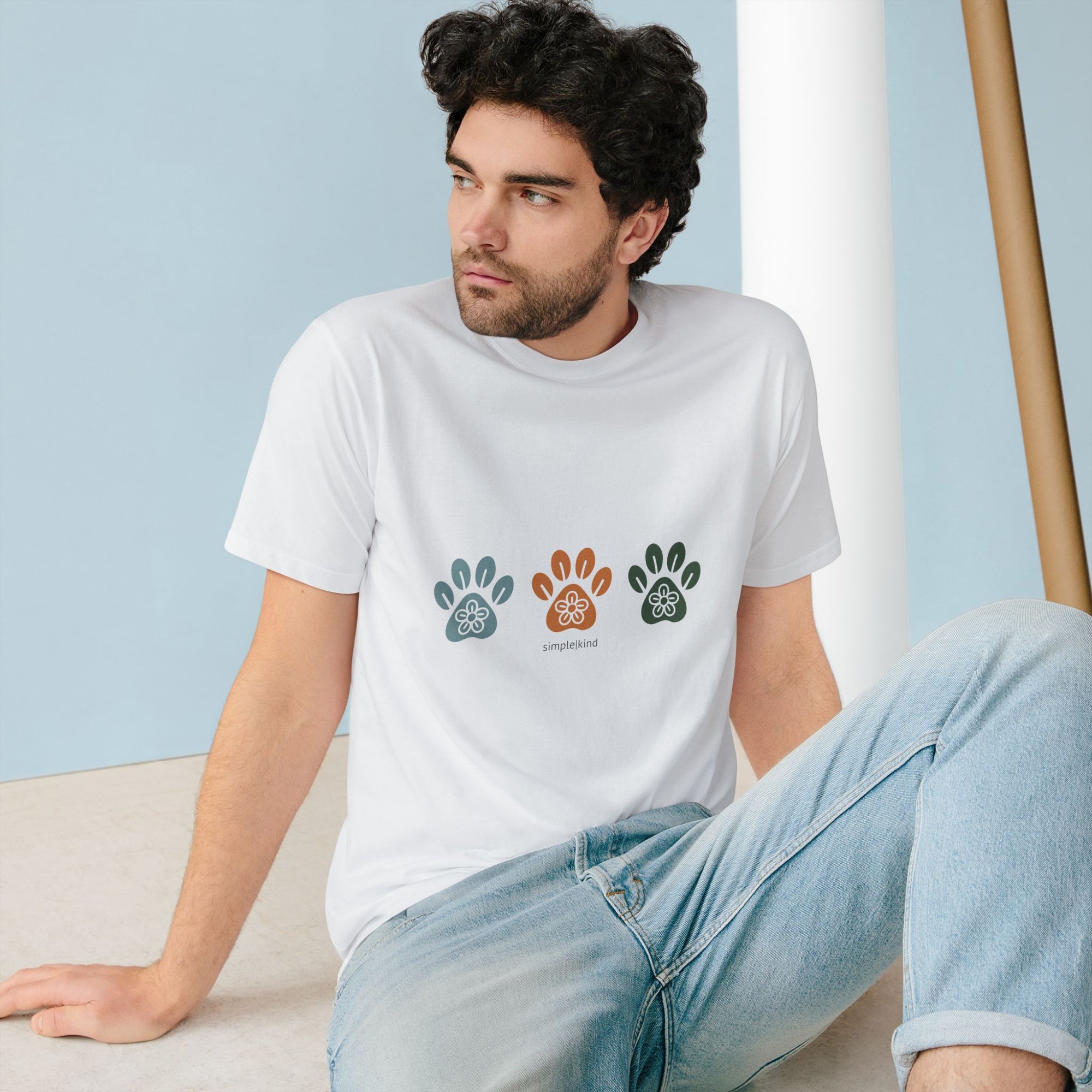 Simple Paws: Organic Cotton Unisex Tee