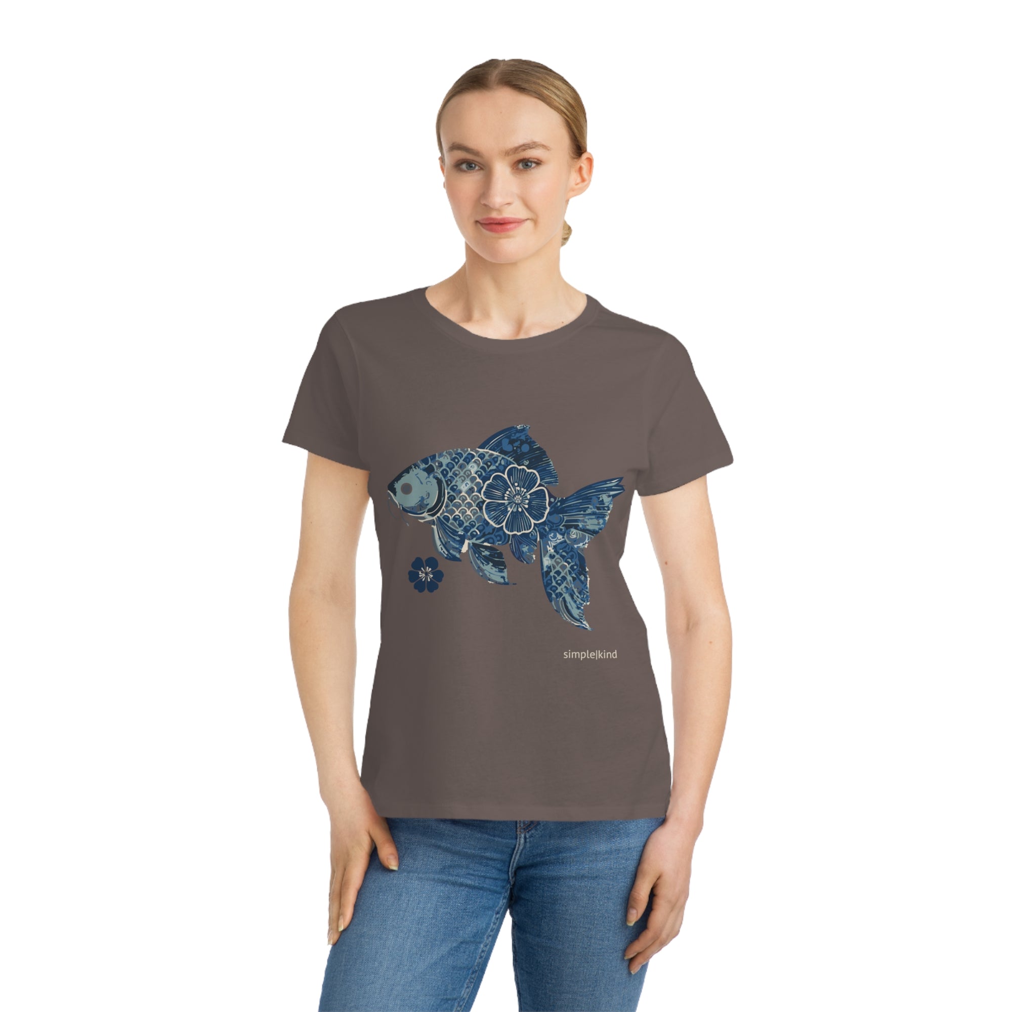 Fishionista: Organic Cotton Women's Tee