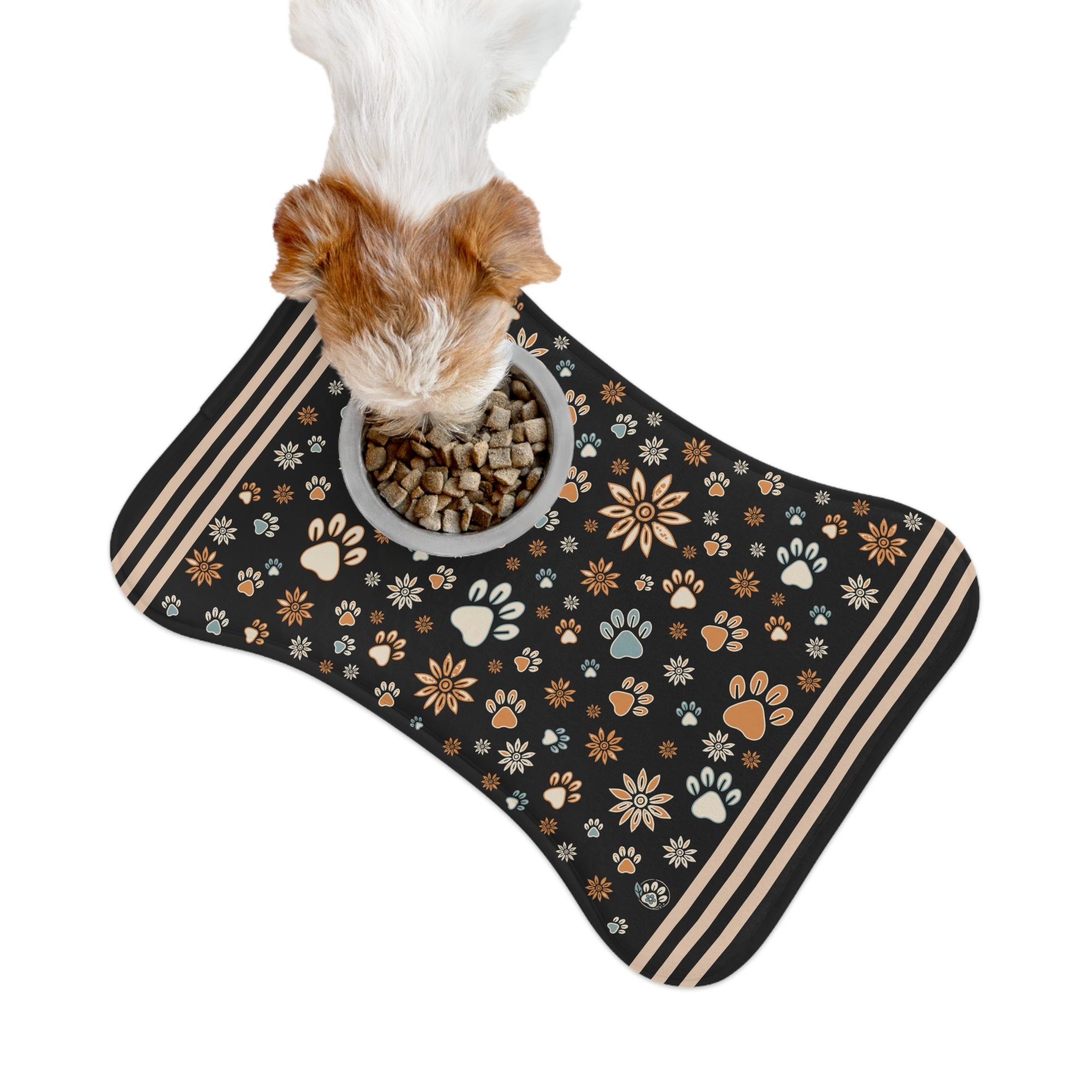 Wildbloom Walk: Fish / Bone Pet Feeding (or napping) Mat