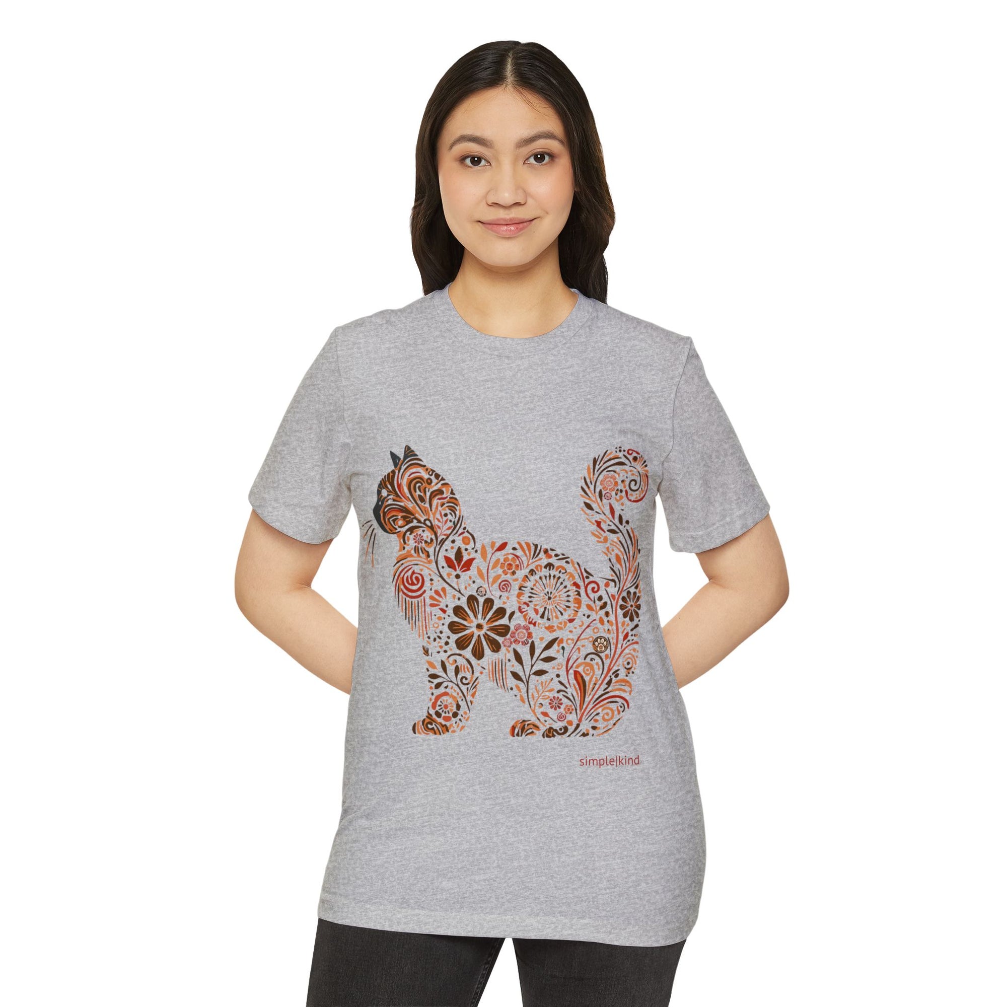 Catflix &amp; Chill: Organic+Recycled Unisex Eco-Tee