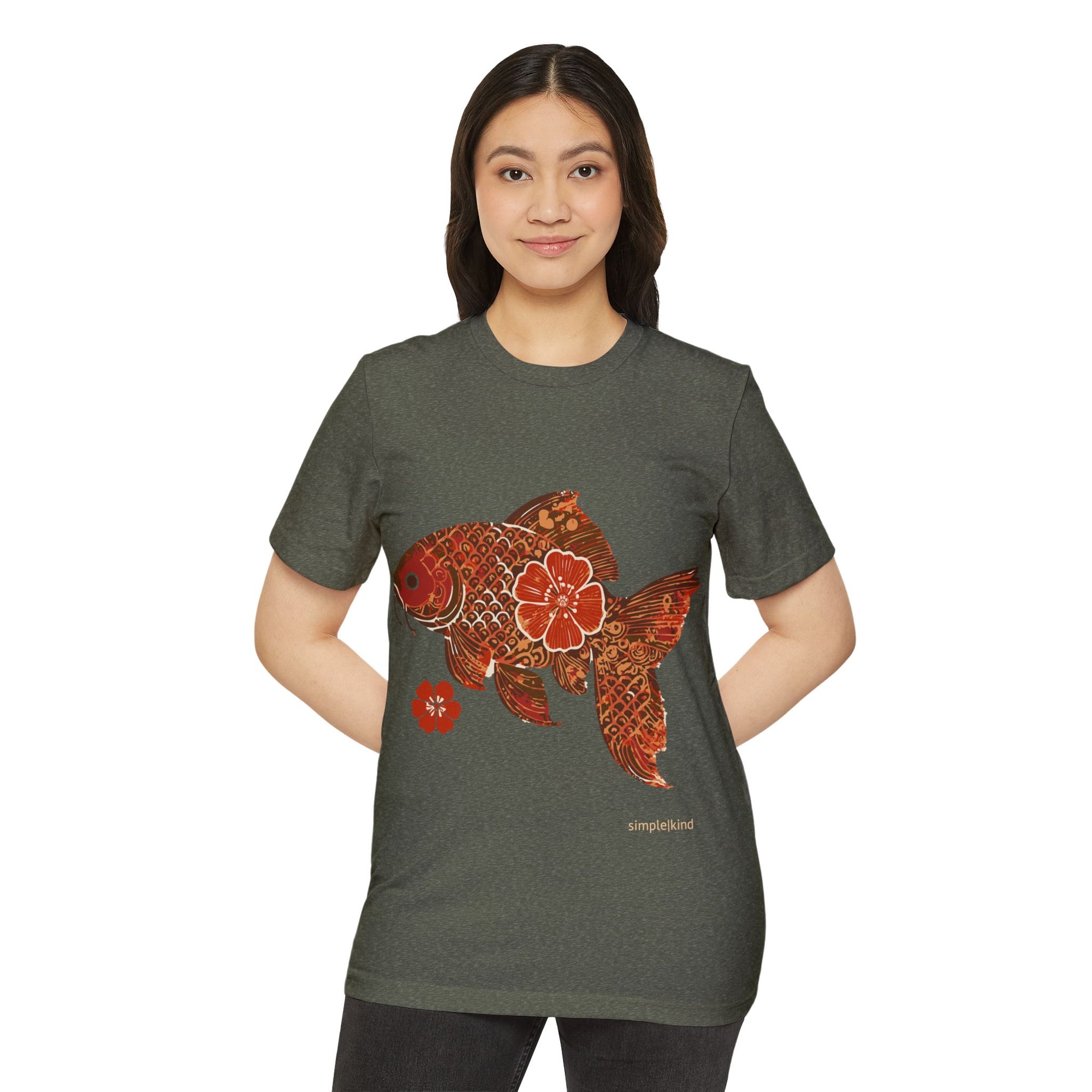 Fishionista: Organic+Recycled Unisex Eco-Tee