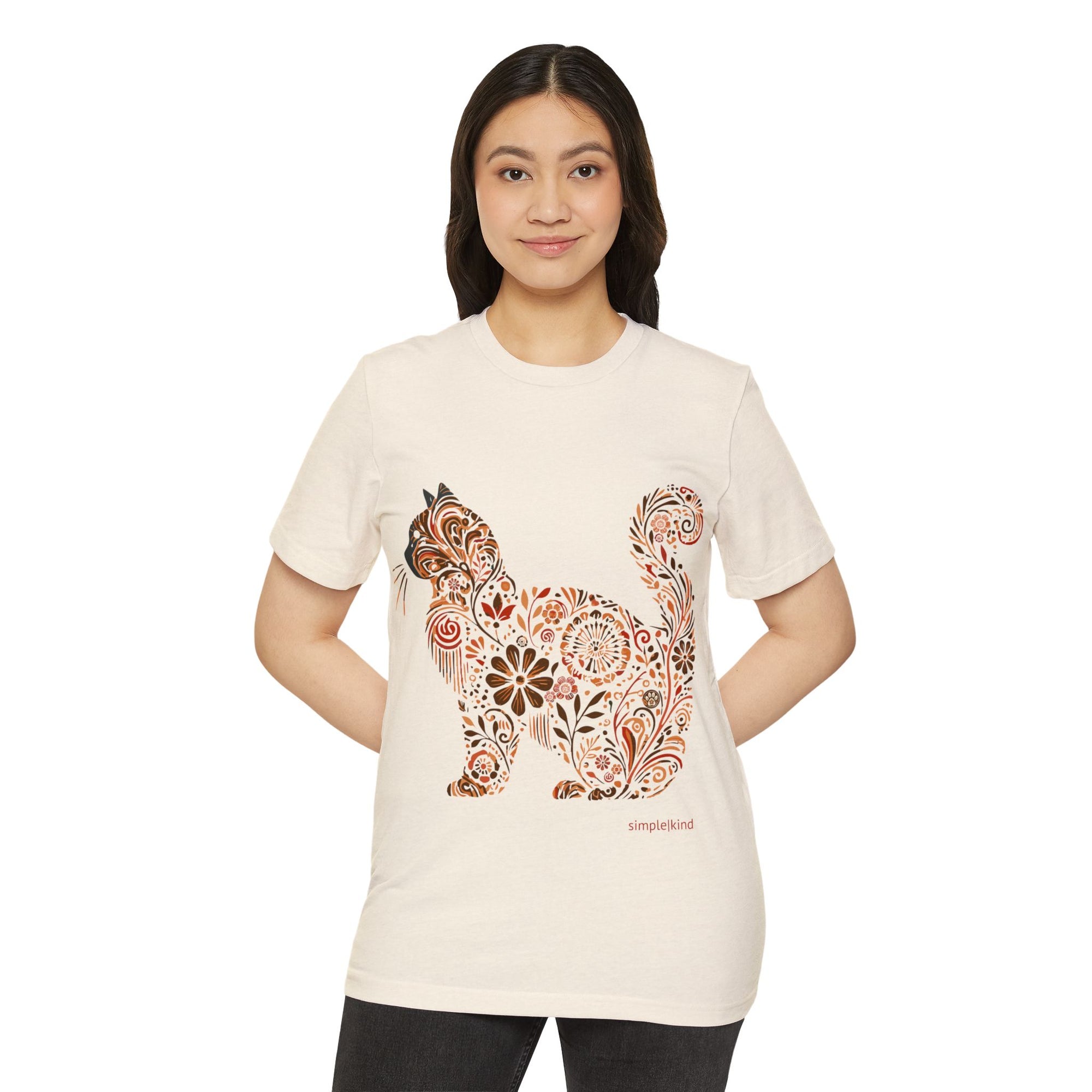 Catflix &amp; Chill: Organic+Recycled Unisex Eco-Tee