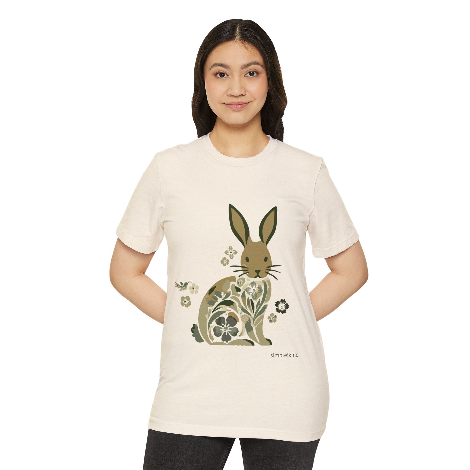 Rabbitat: Organic+Recycled Unisex Eco-Tee