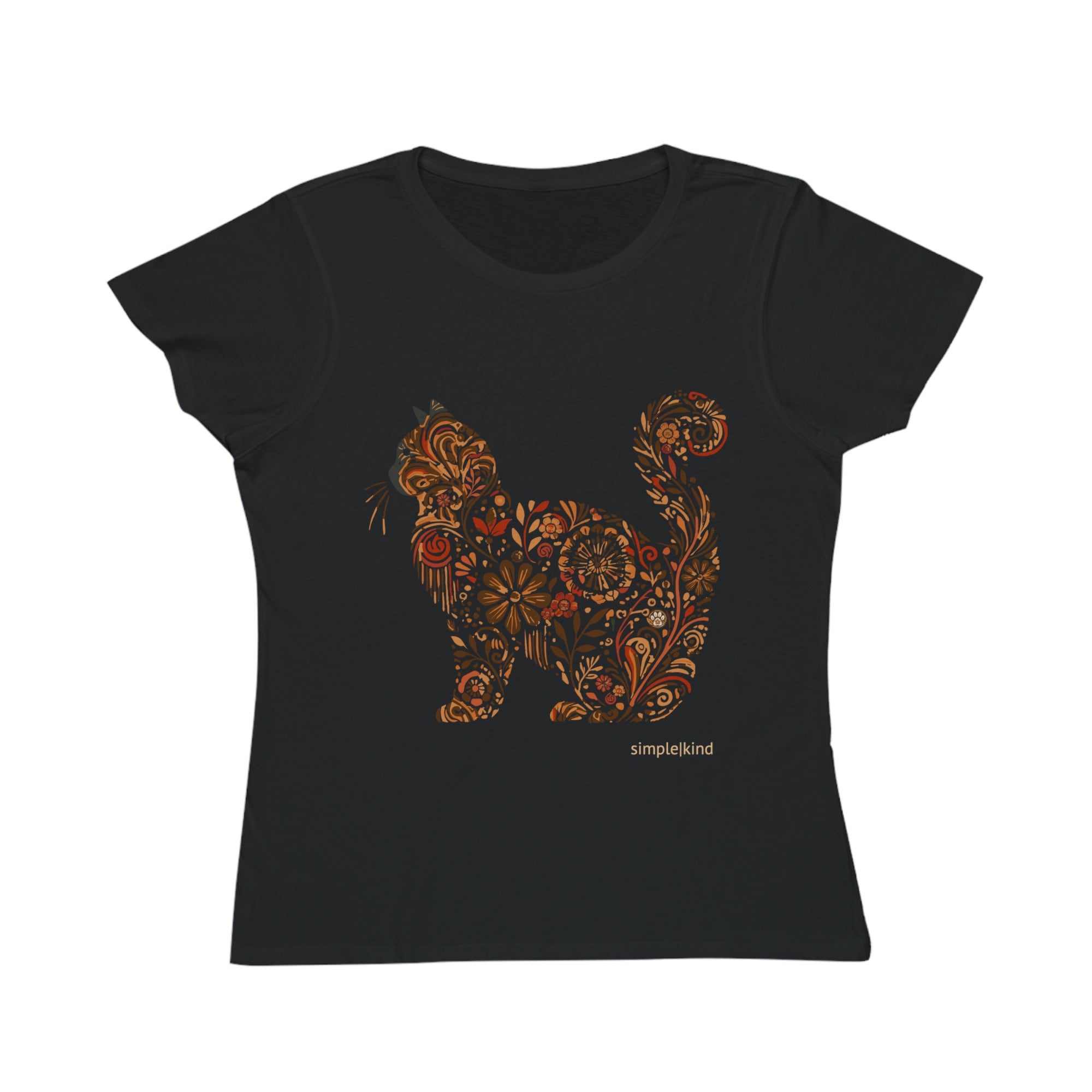 Catflix &amp; Chill: Organic Cotton Women&#39;s Tee