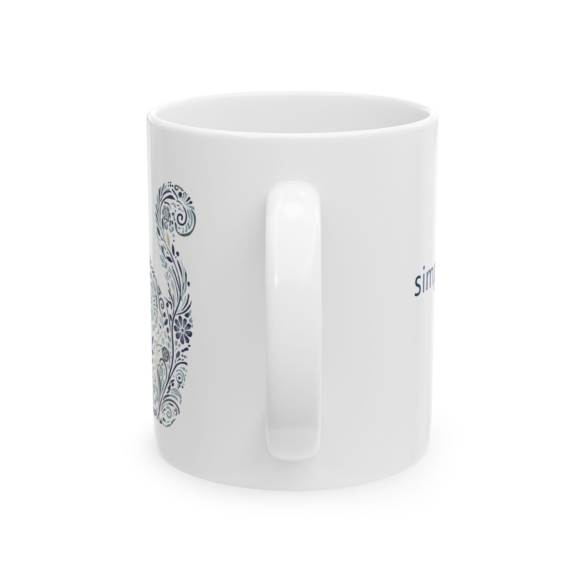 Catflix &amp; Chill: Right-Handed Mug