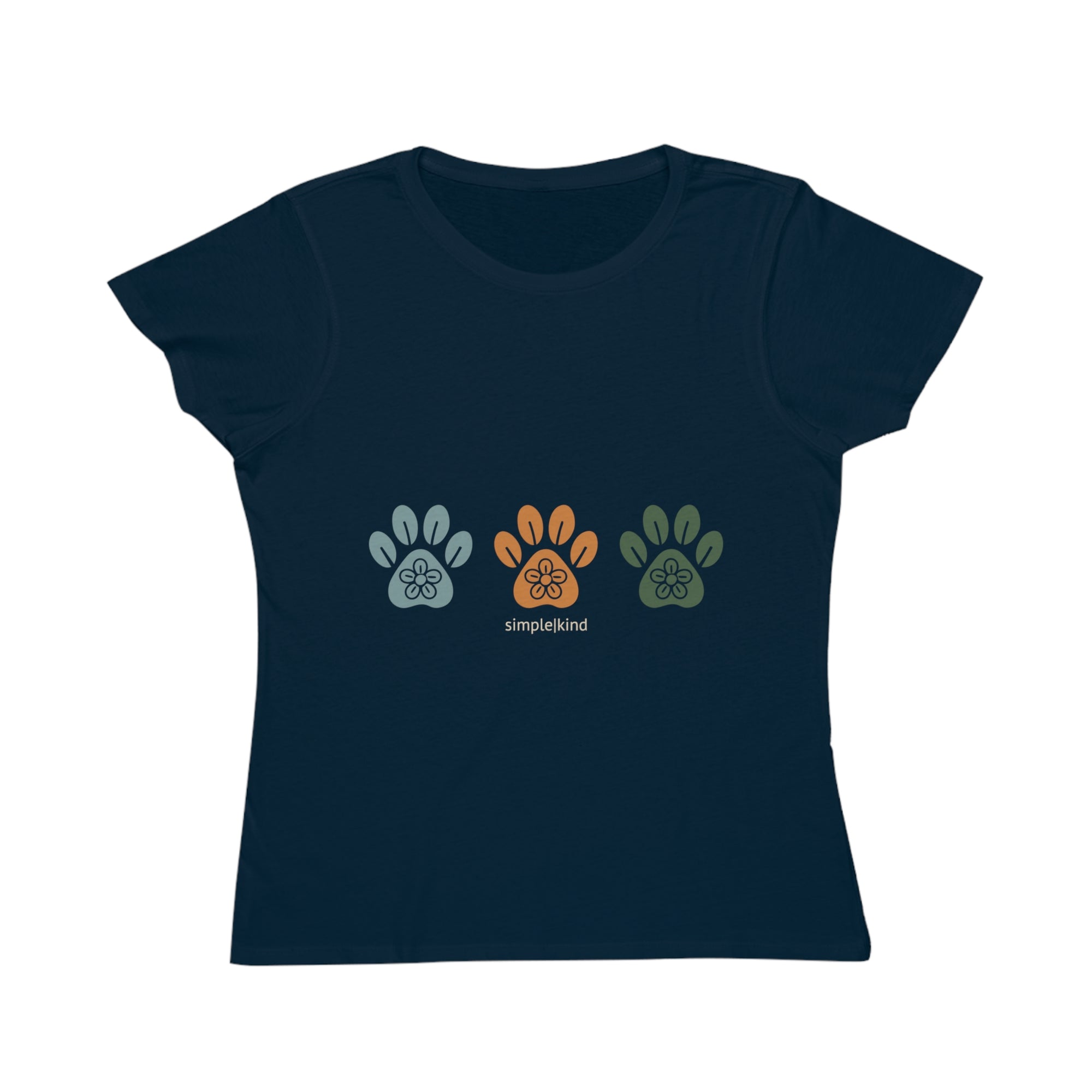 Simple Paws: Organic Cotton Women&#39;s Tee