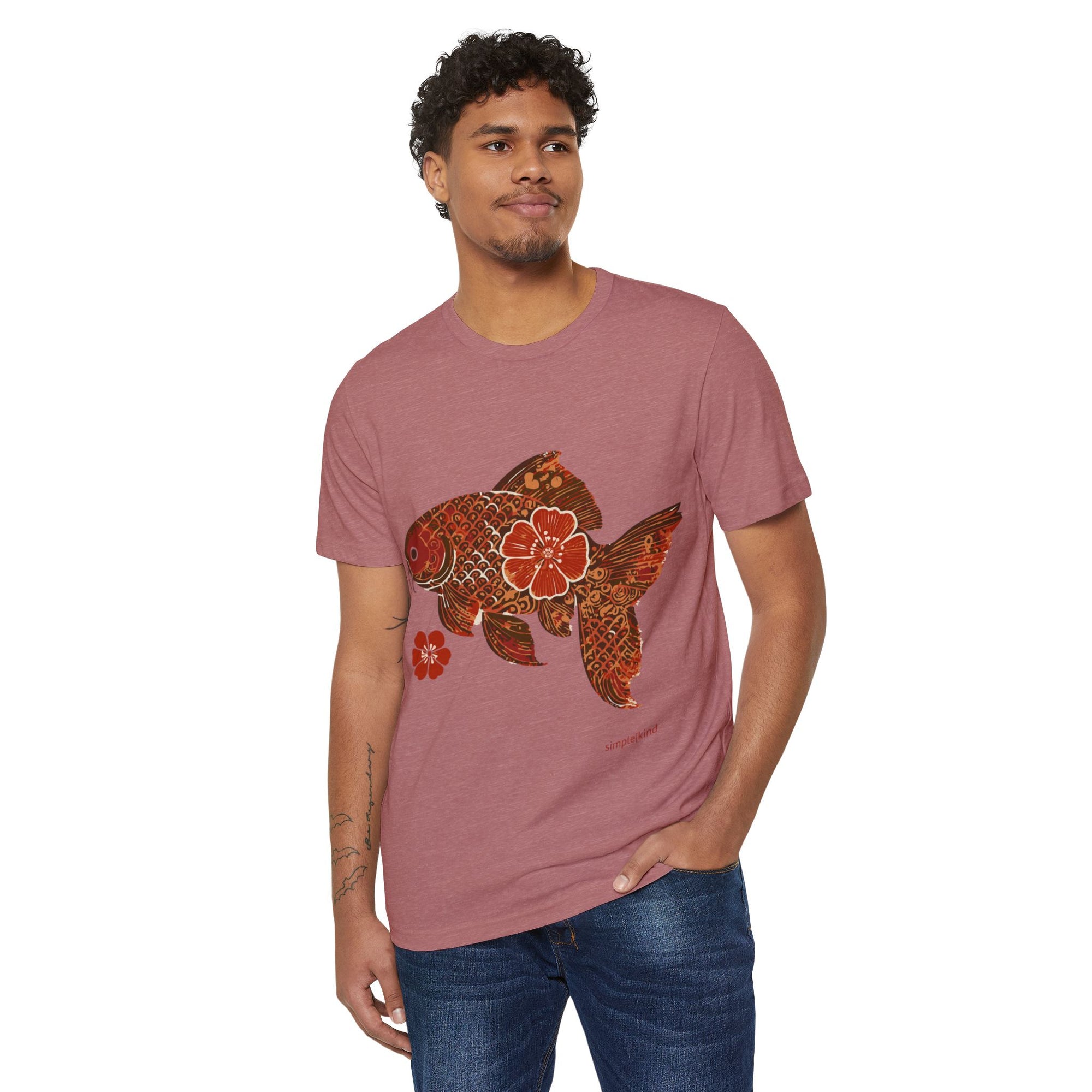 Fishionista: Organic+Recycled Unisex Eco-Tee