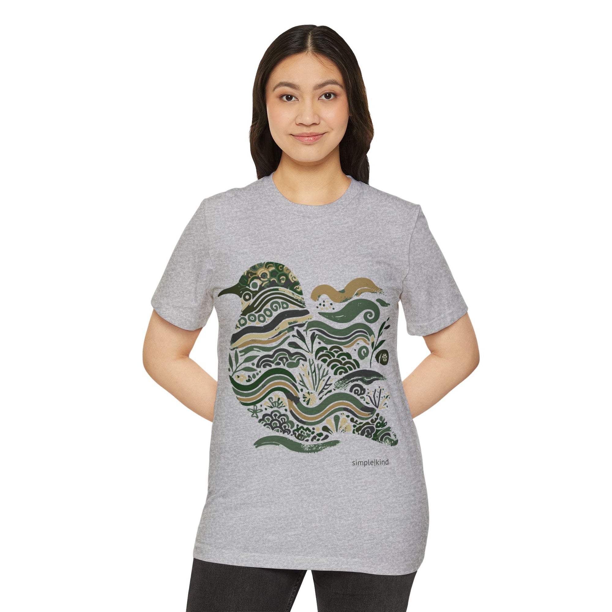 Featherweather: Organic+Recycled Unisex Eco-Tee