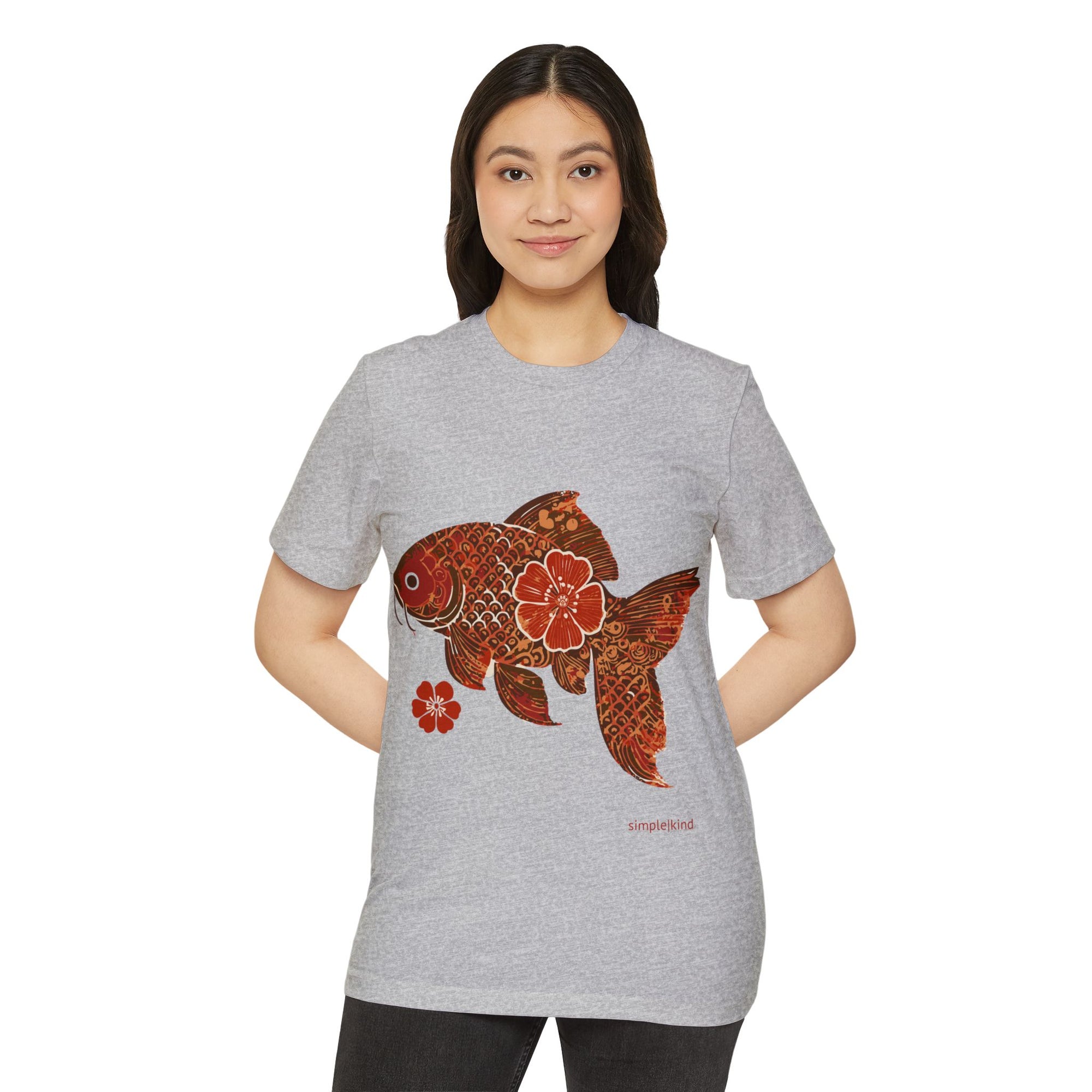 Fishionista: Organic+Recycled Unisex Eco-Tee
