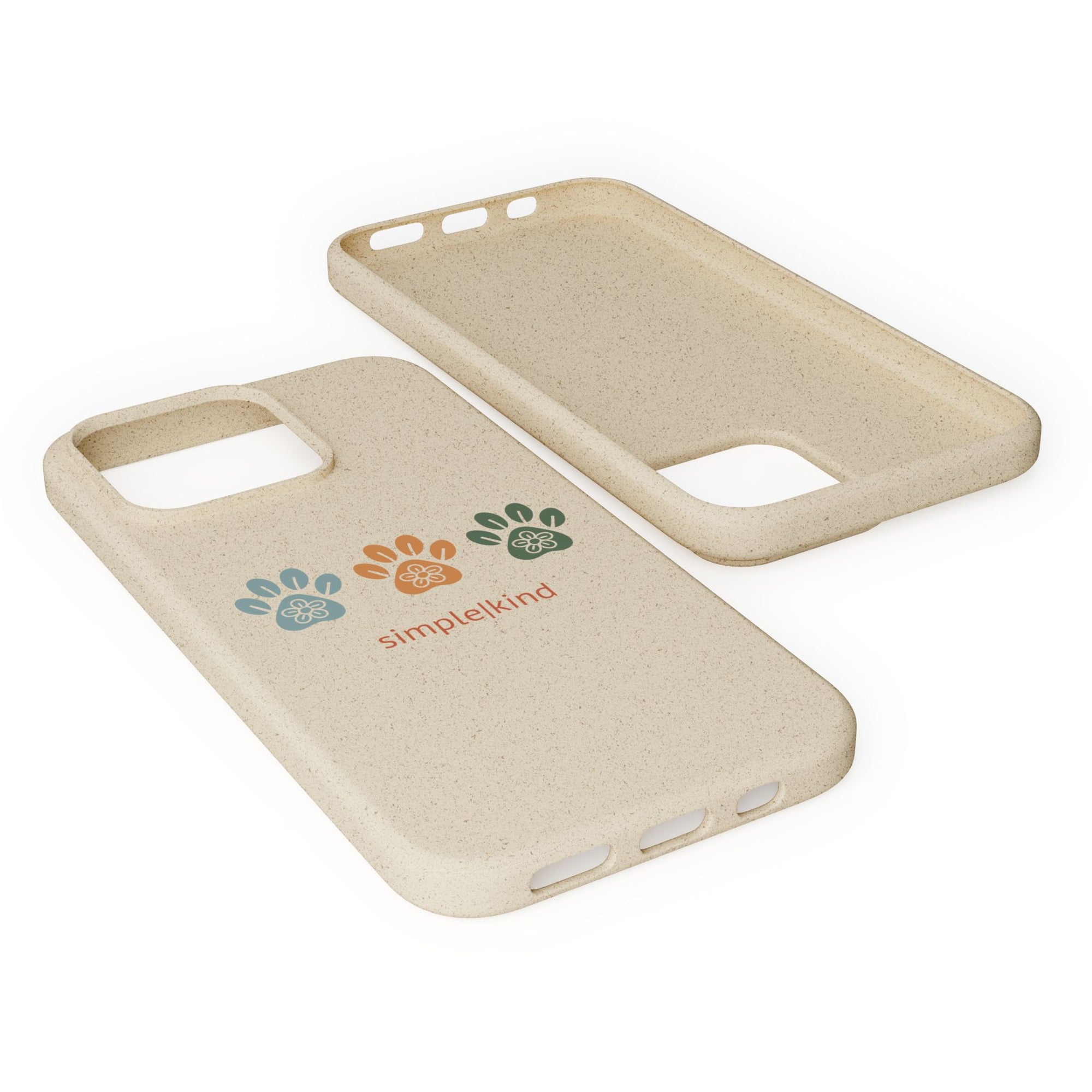 Simple Paws: Biodegradable iPhone Case