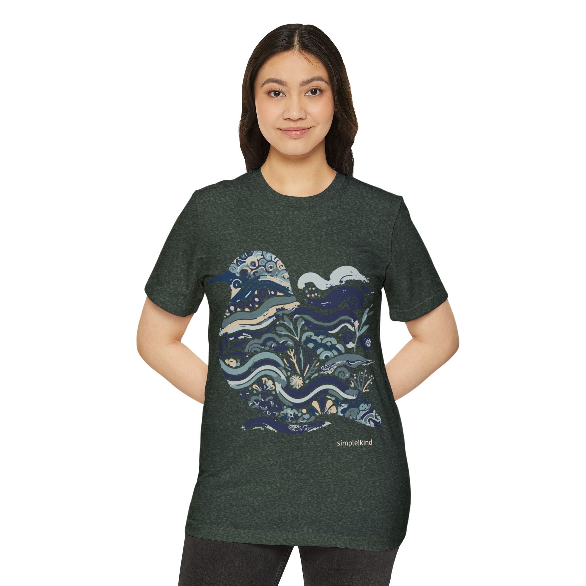 Featherweather: Organic+Recycled Unisex Eco-Tee