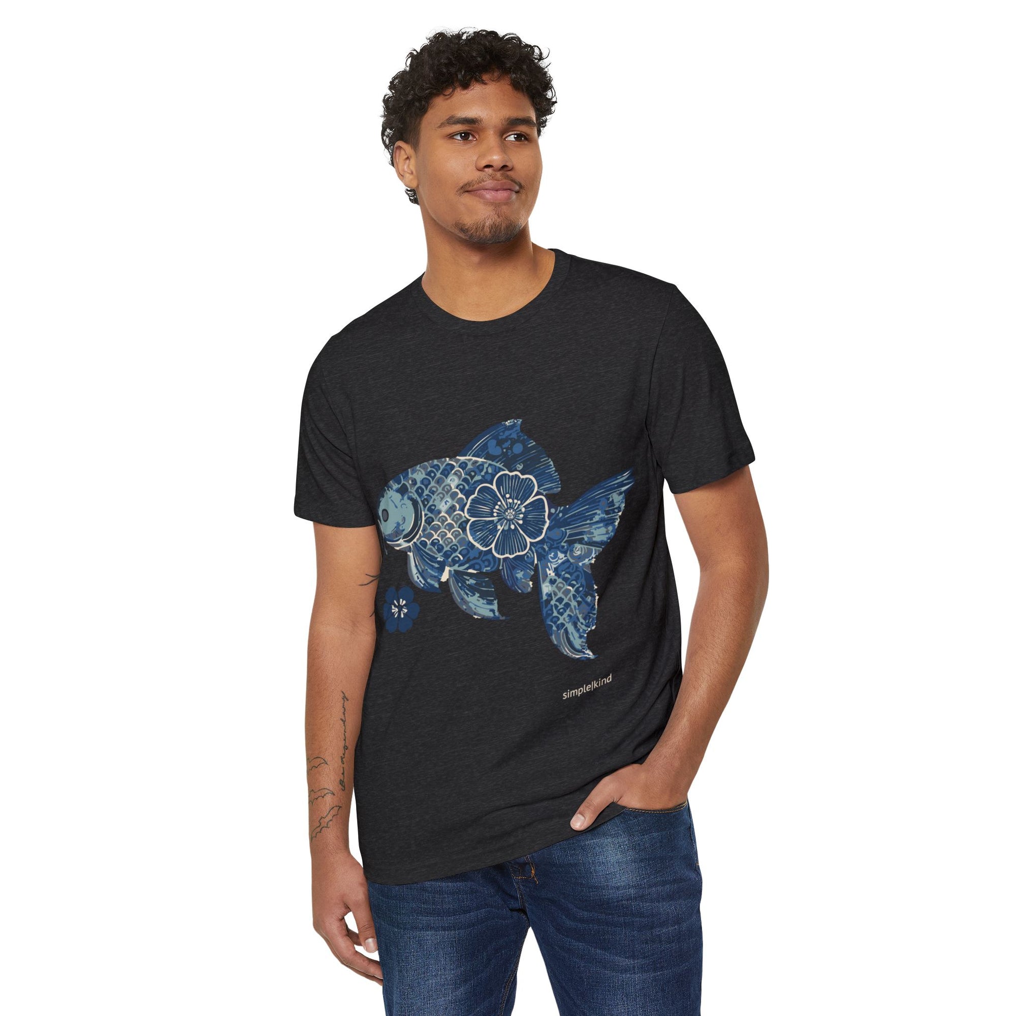 Fishionista: Organic+Recycled Unisex Eco-Tee