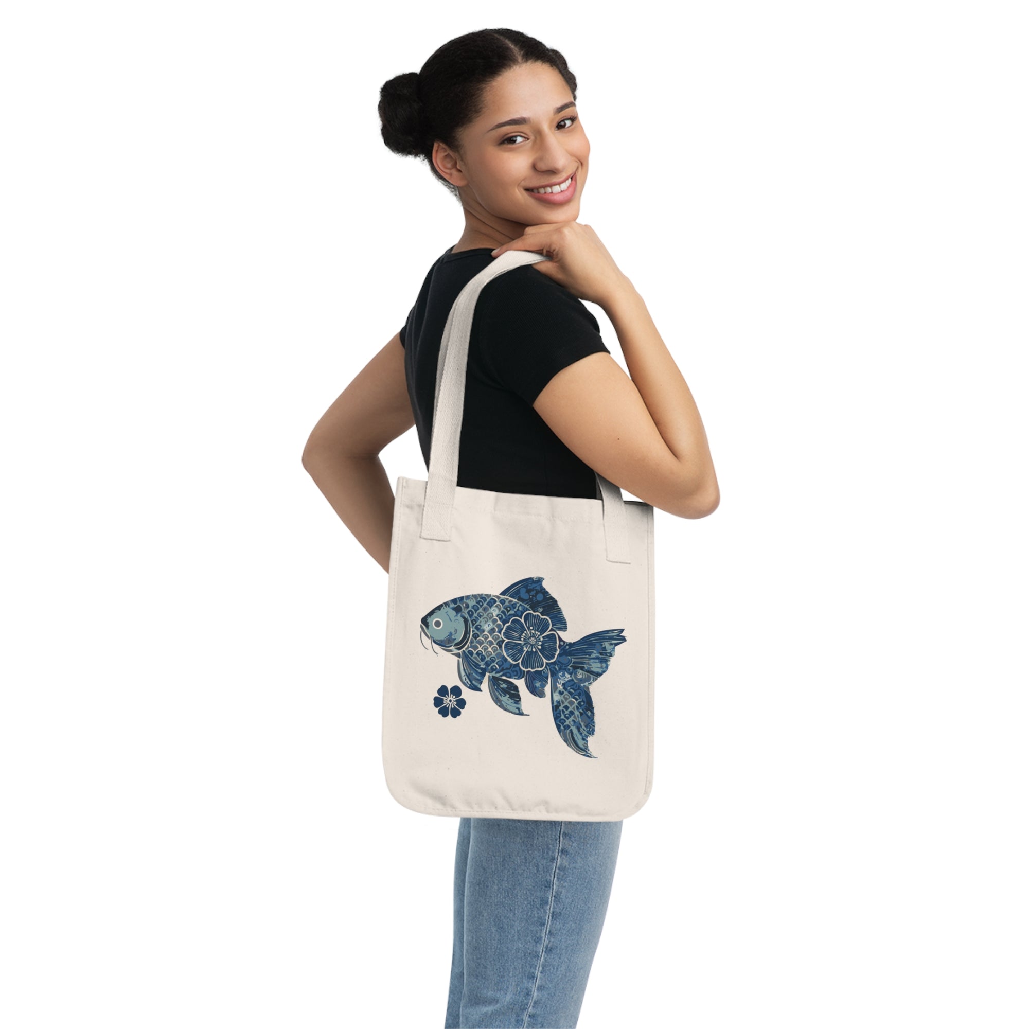Fishionista: Organic Market Tote (Natural)