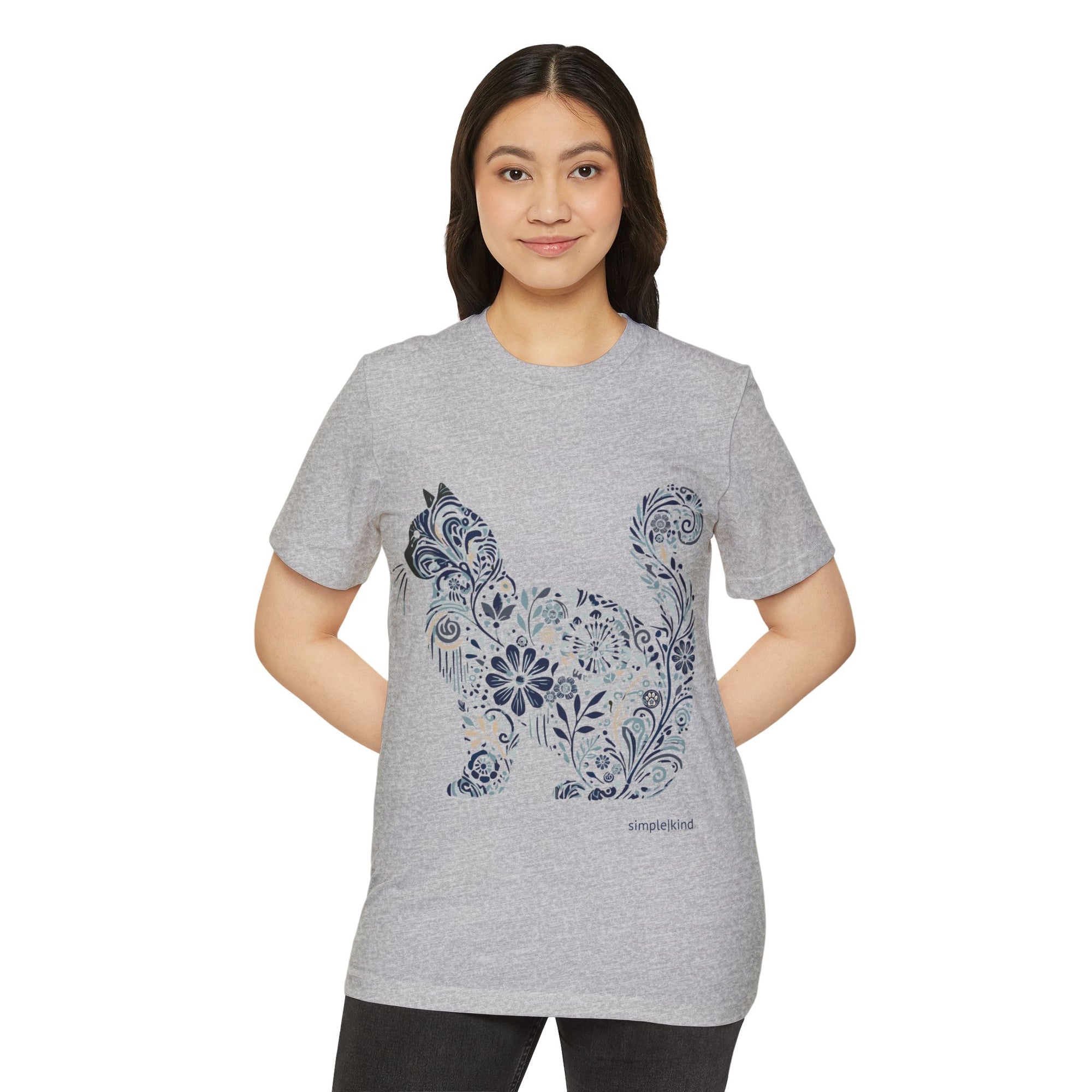 Catflix &amp; Chill: Organic+Recycled Unisex Eco-Tee