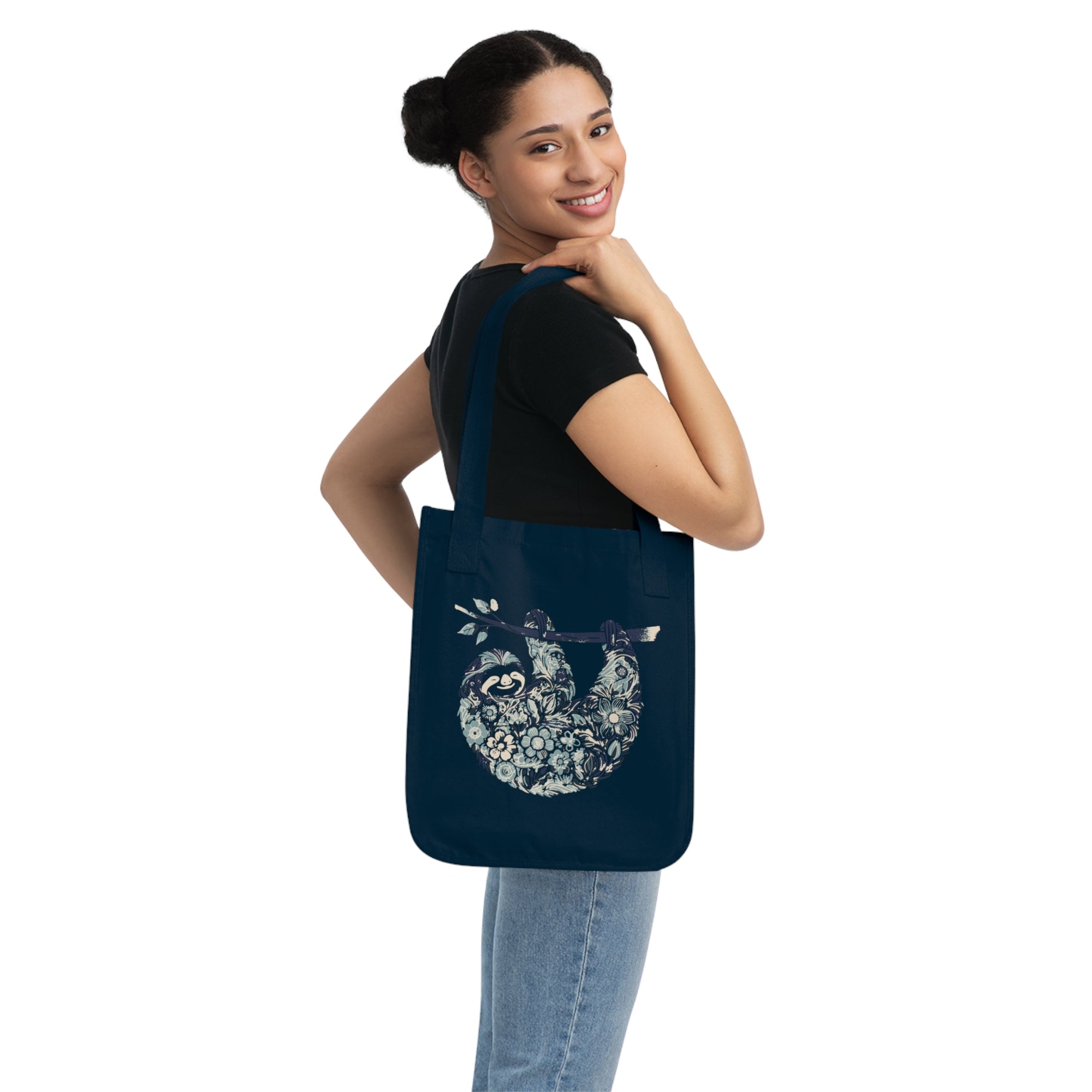 Branch Manager: Organic Market Tote (Navy)