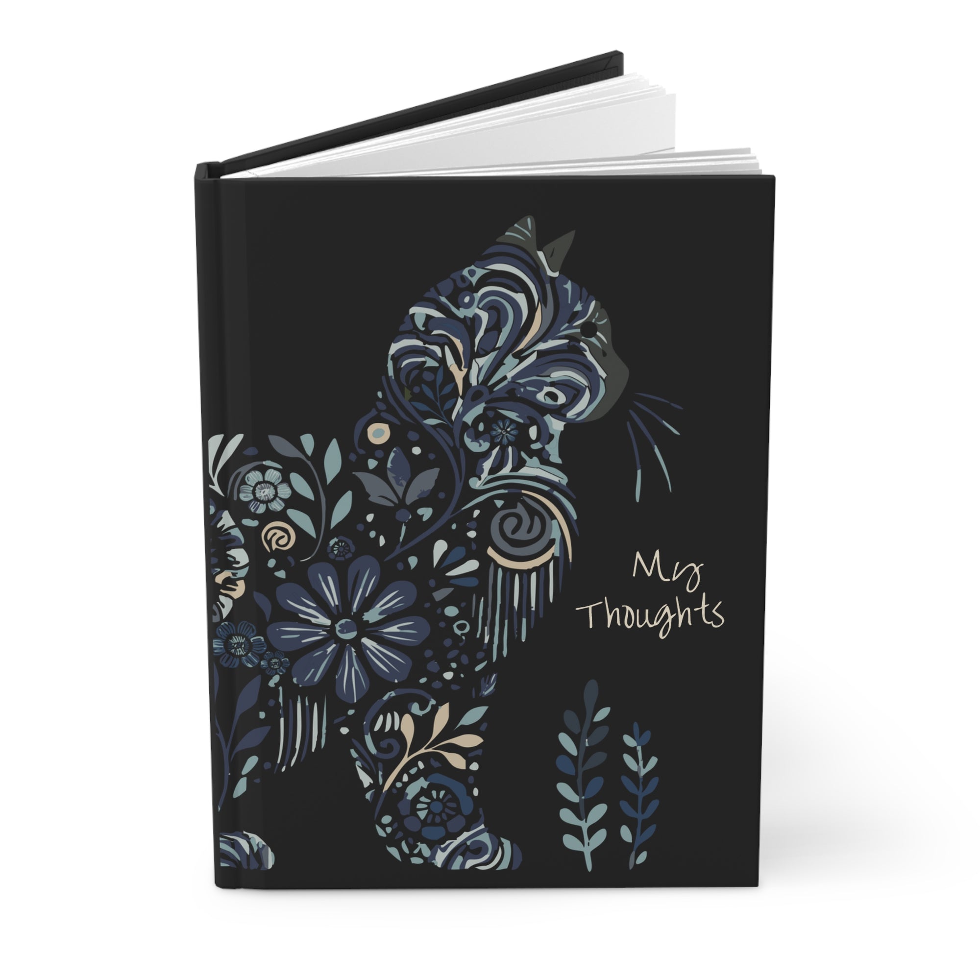 Catflix &amp; Chill: Hardcover Matte Journal