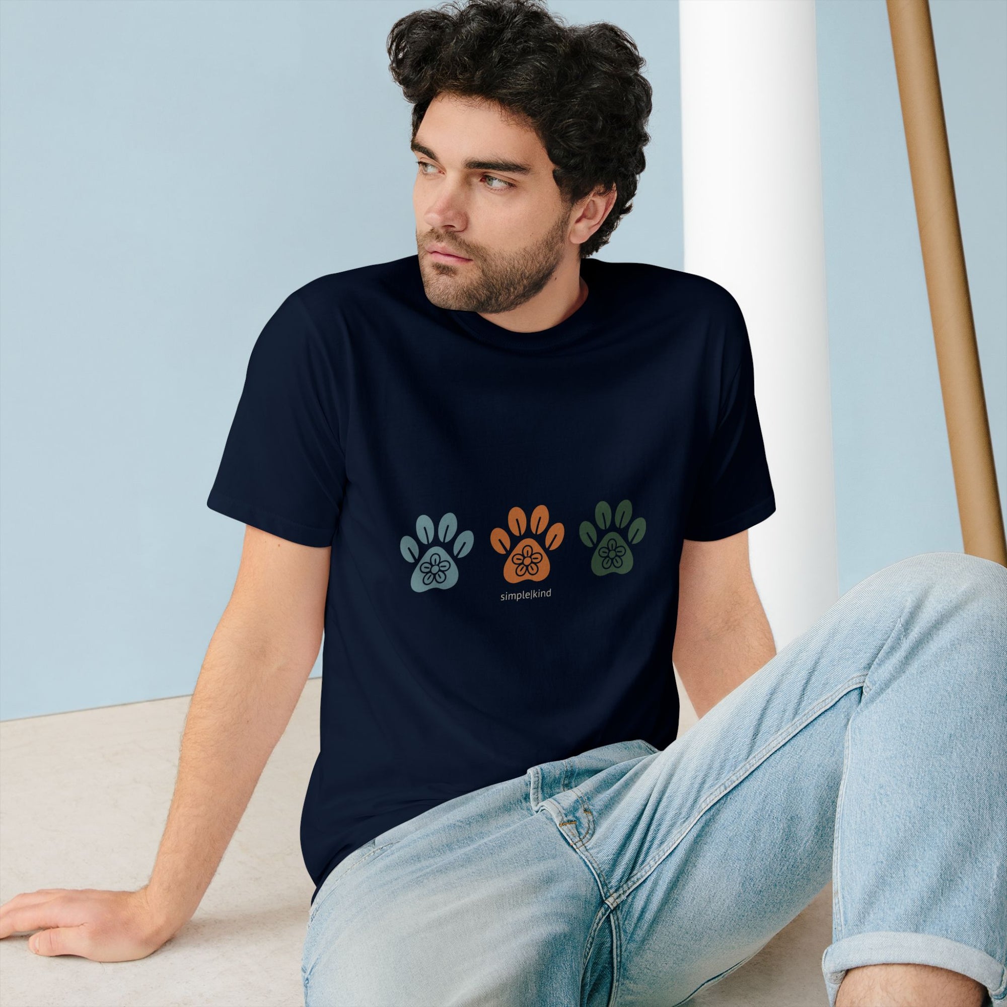 Simple Paws: Organic Cotton Unisex Tee
