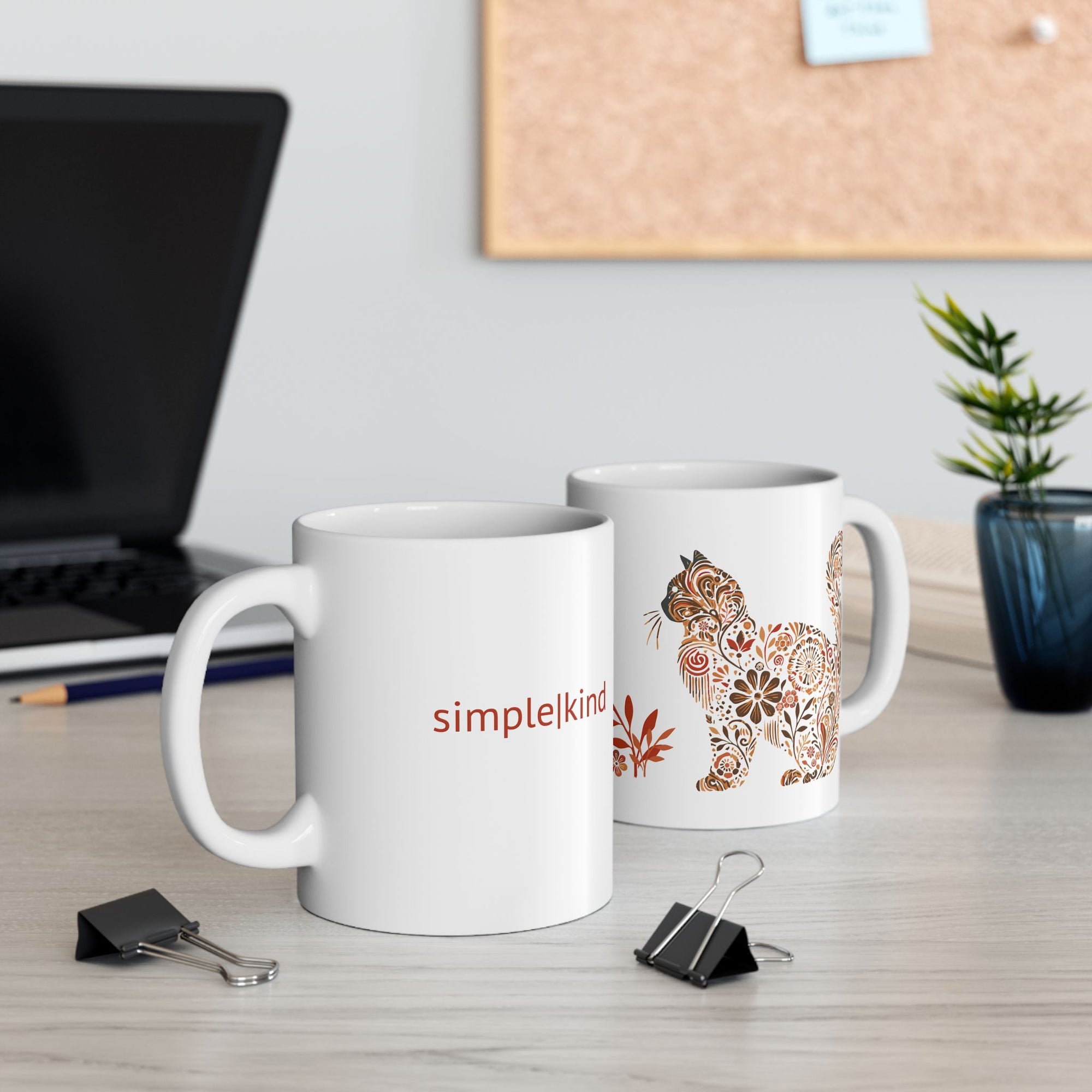 Catflix &amp; Chill: Right-Handed Mug