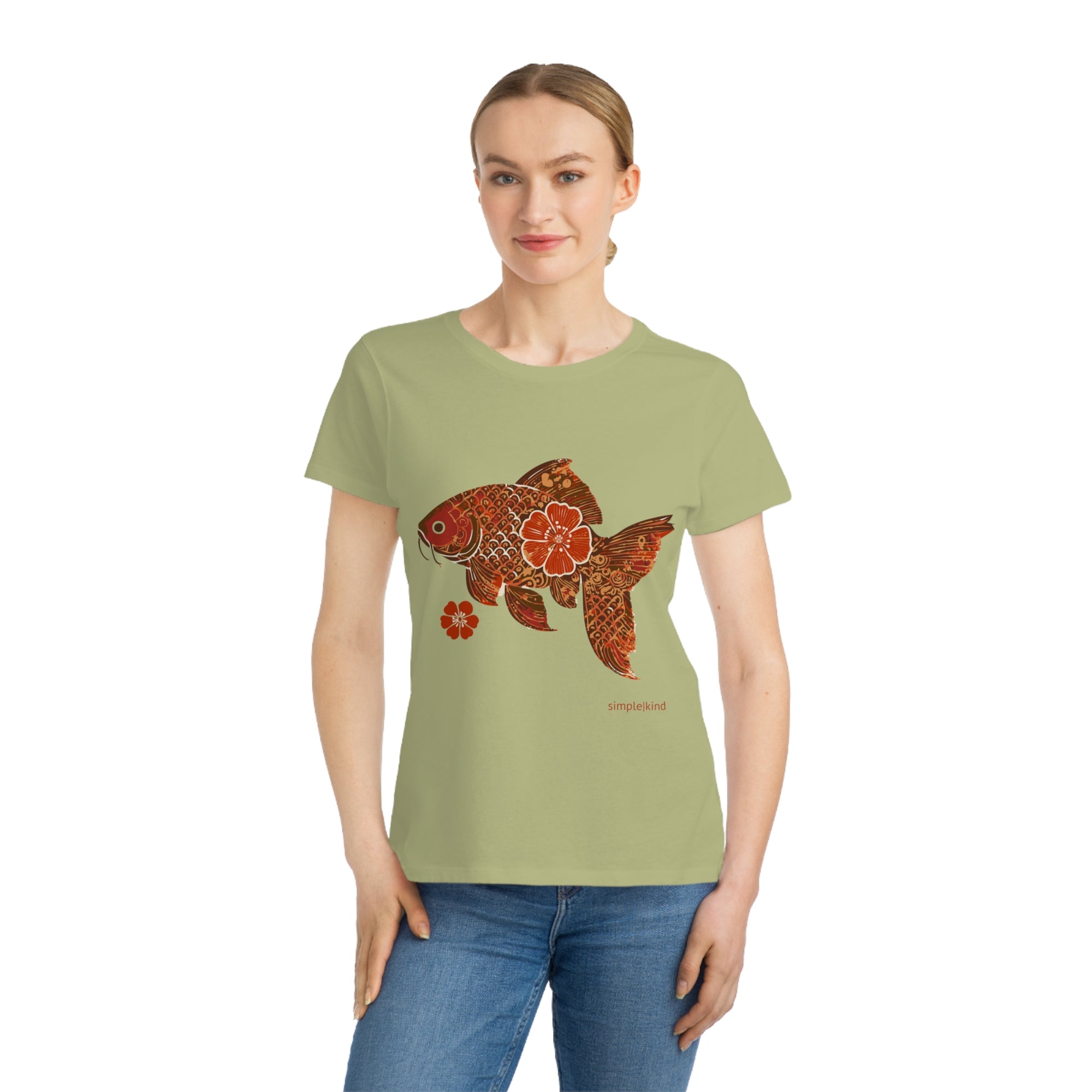 Fishionista: Organic Cotton Women's Tee