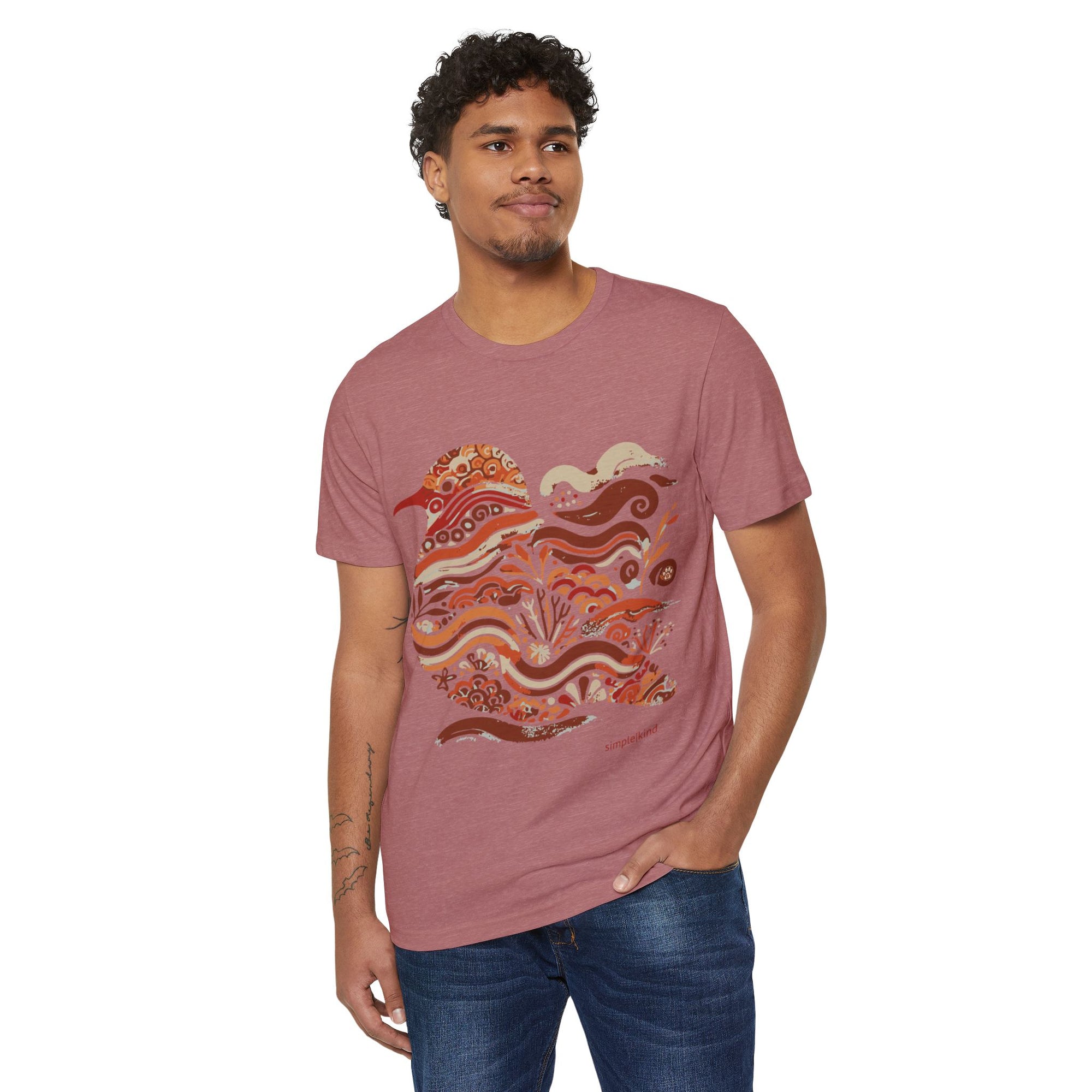Featherweather: Organic+Recycled Unisex Eco-Tee
