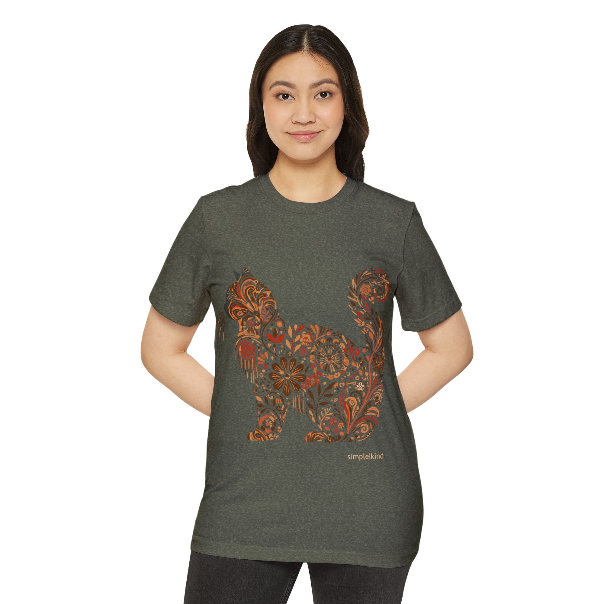 Catflix &amp; Chill: Organic+Recycled Unisex Eco-Tee