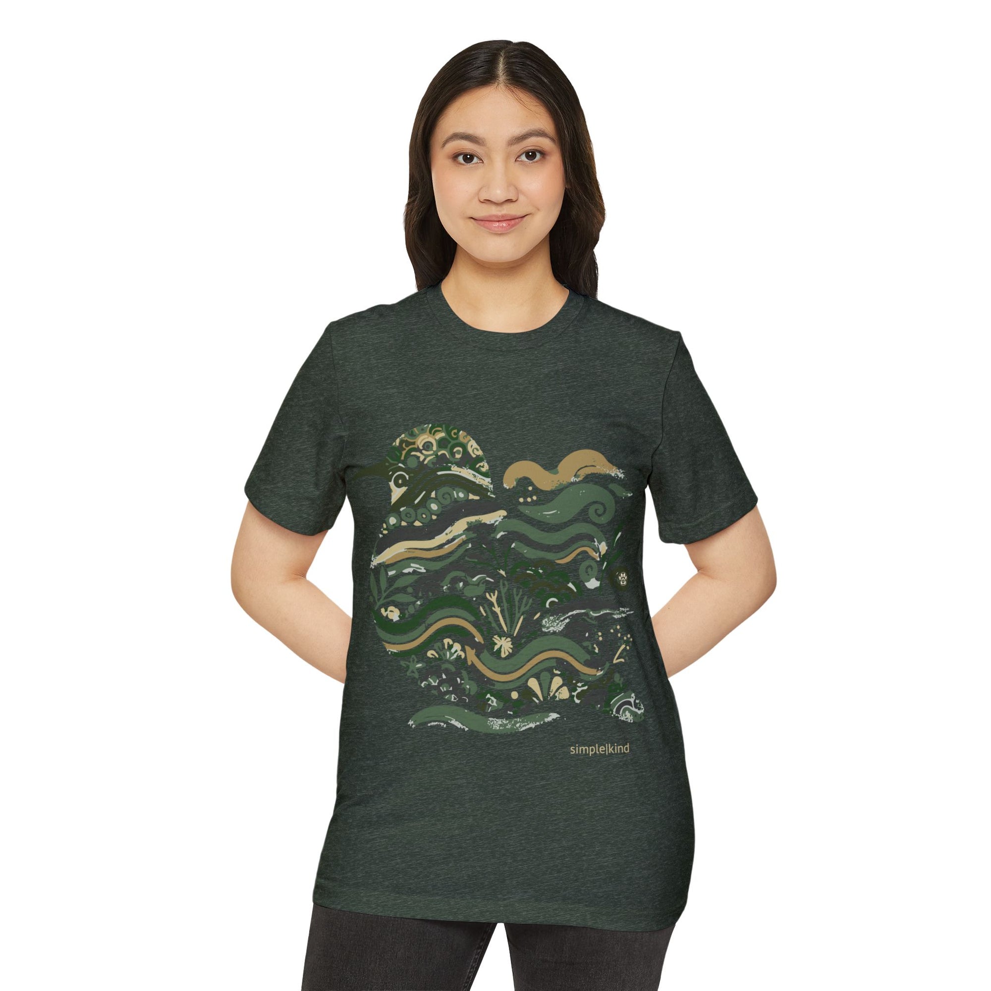 Featherweather: Organic+Recycled Unisex Eco-Tee