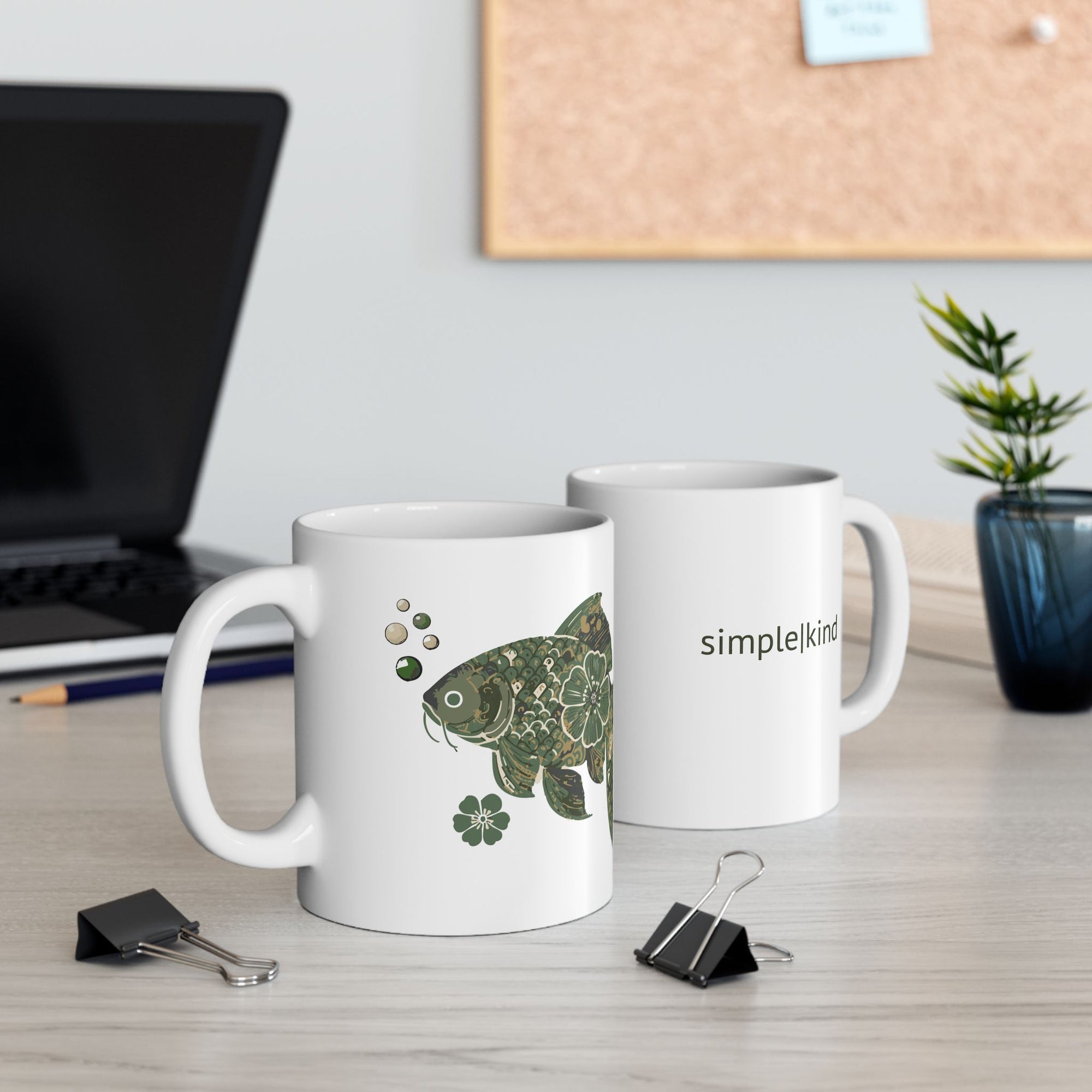 Fishionista: Left-Handed Mug