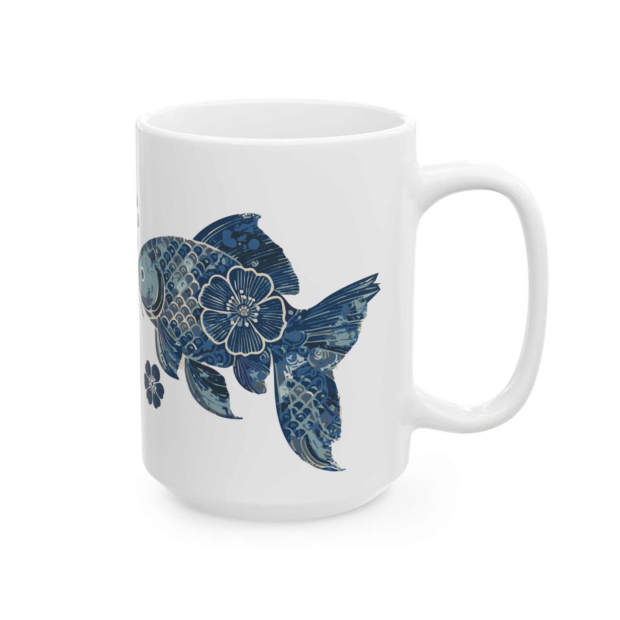 Fishionista: Right-Handed Mug
