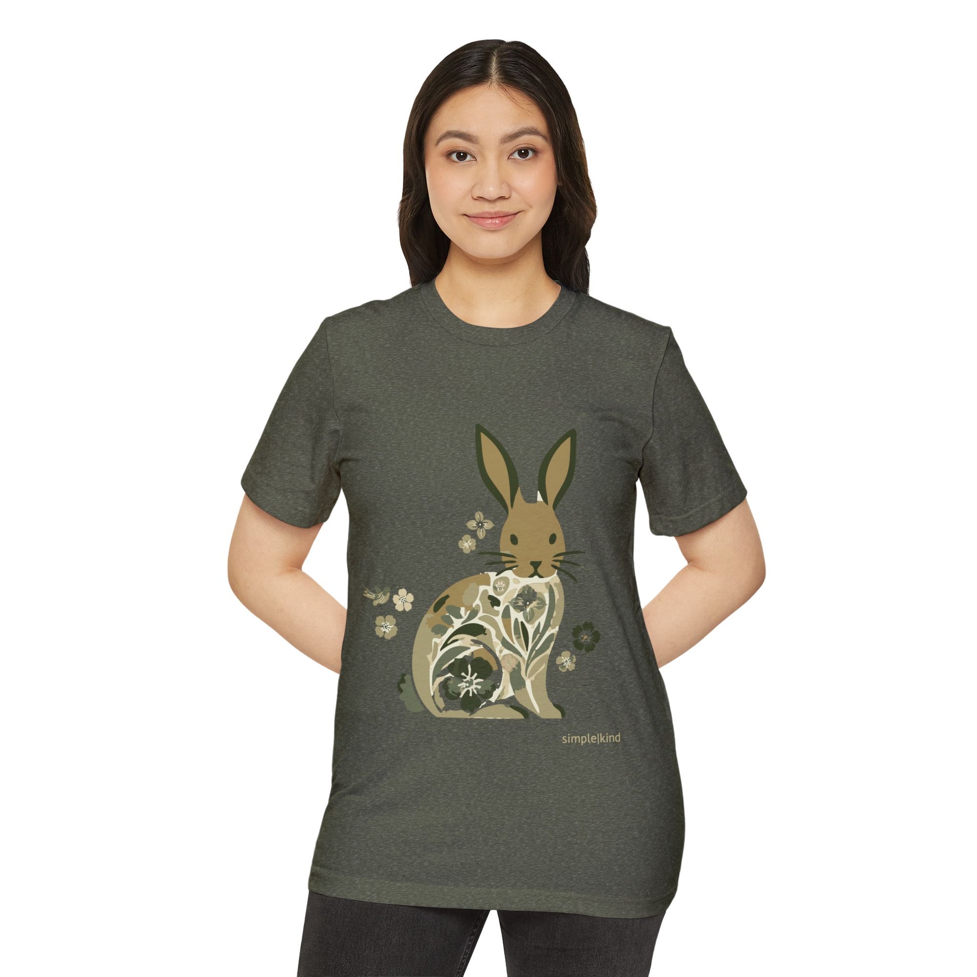Rabbitat: Organic+Recycled Unisex Eco-Tee