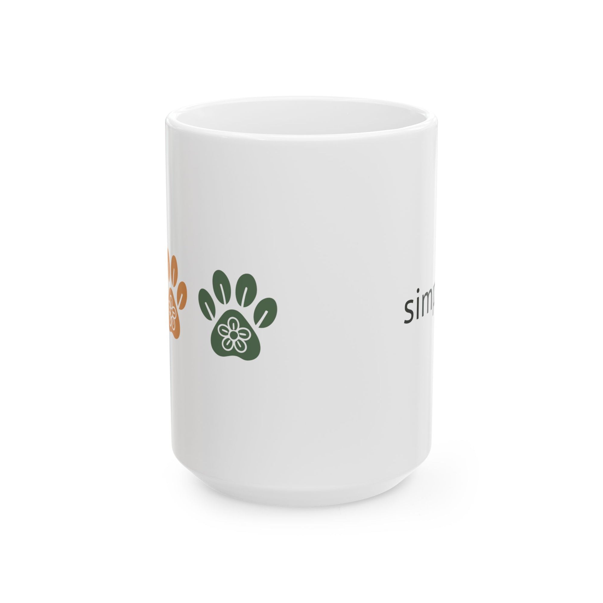 Simple Paws: Left-Handed Mug