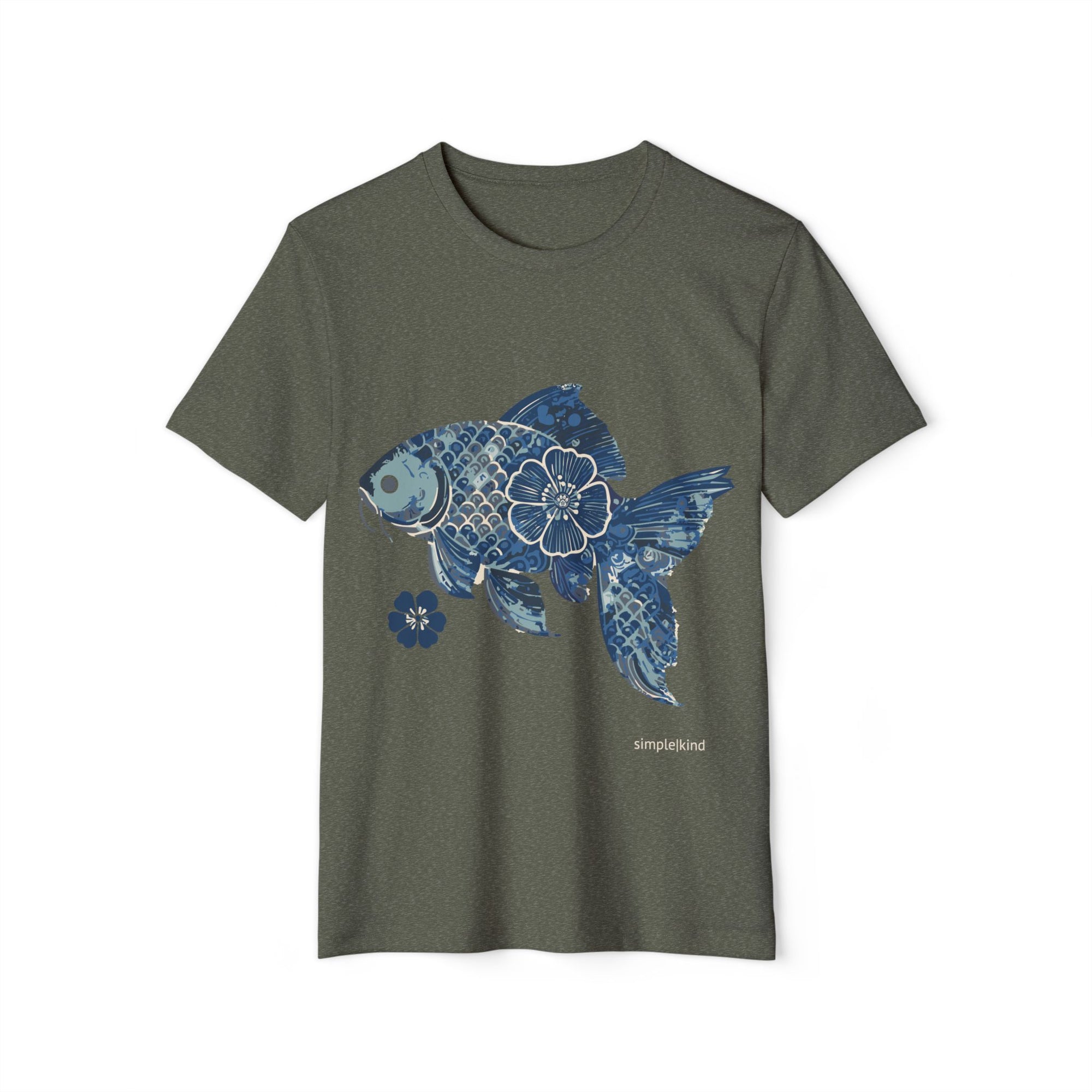 Fishionista: Organic+Recycled Unisex Eco-Tee