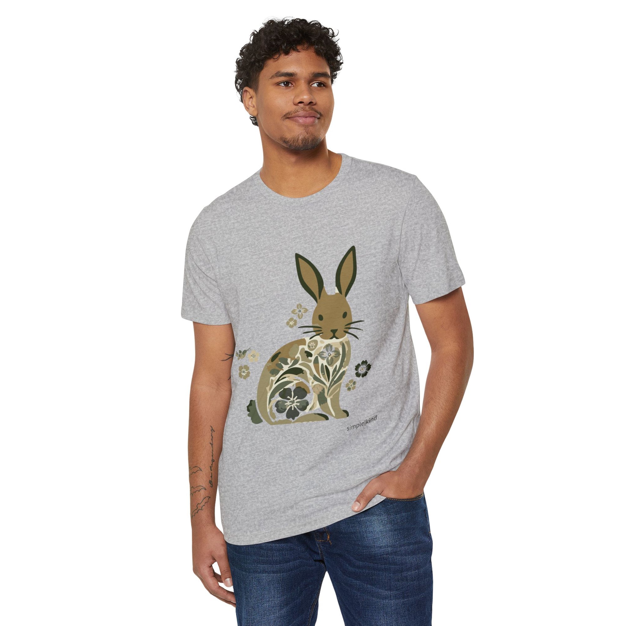 Rabbitat: Organic+Recycled Unisex Eco-Tee