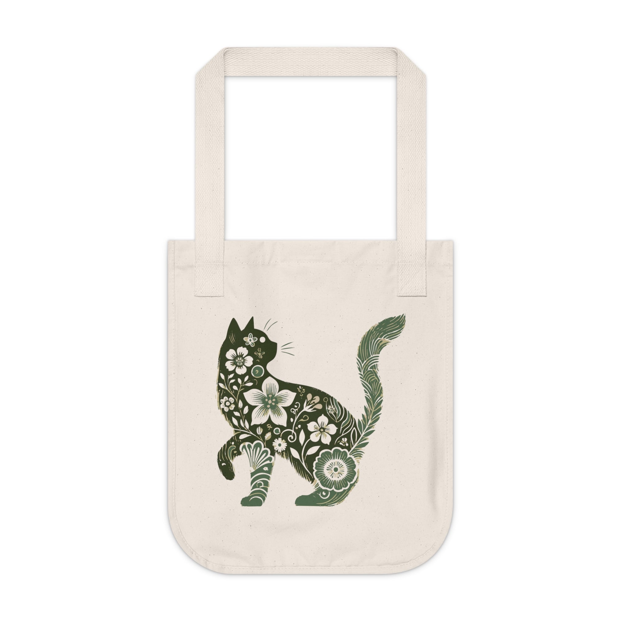 Purrfect: Organic Market Tote (Natural)