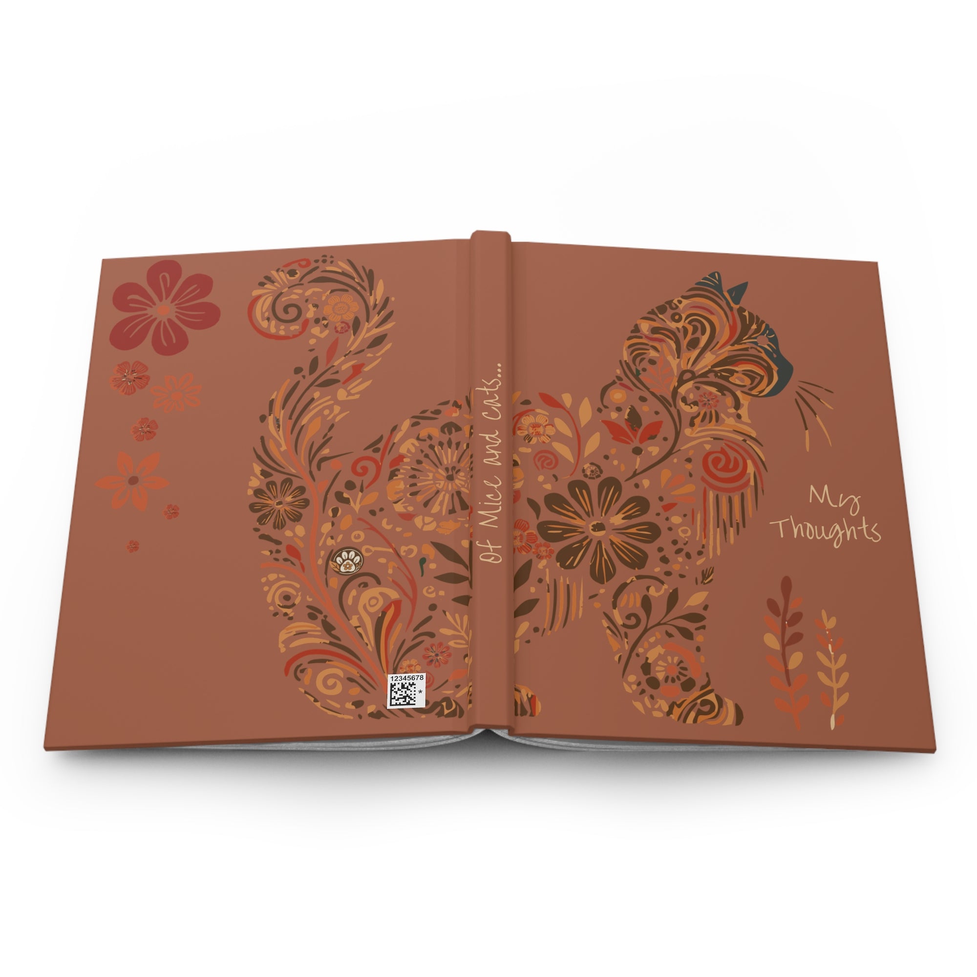 Catflix &amp; Chill: Hardcover Matte Journal