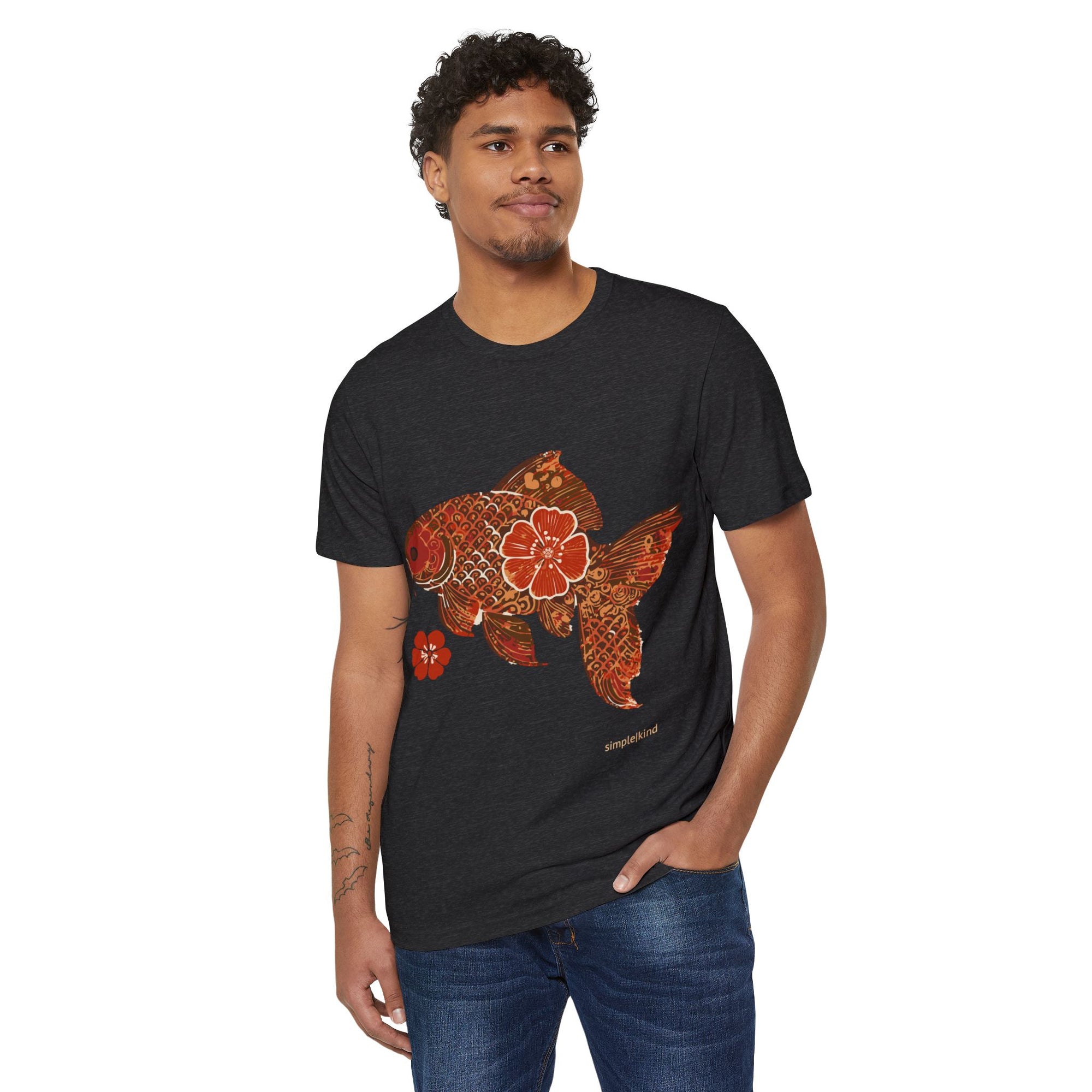 Fishionista: Organic+Recycled Unisex Eco-Tee