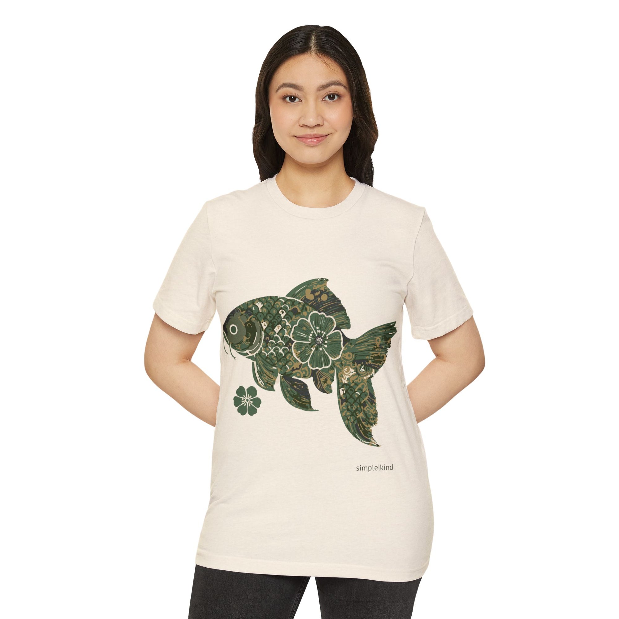 Fishionista: Organic+Recycled Unisex Eco-Tee